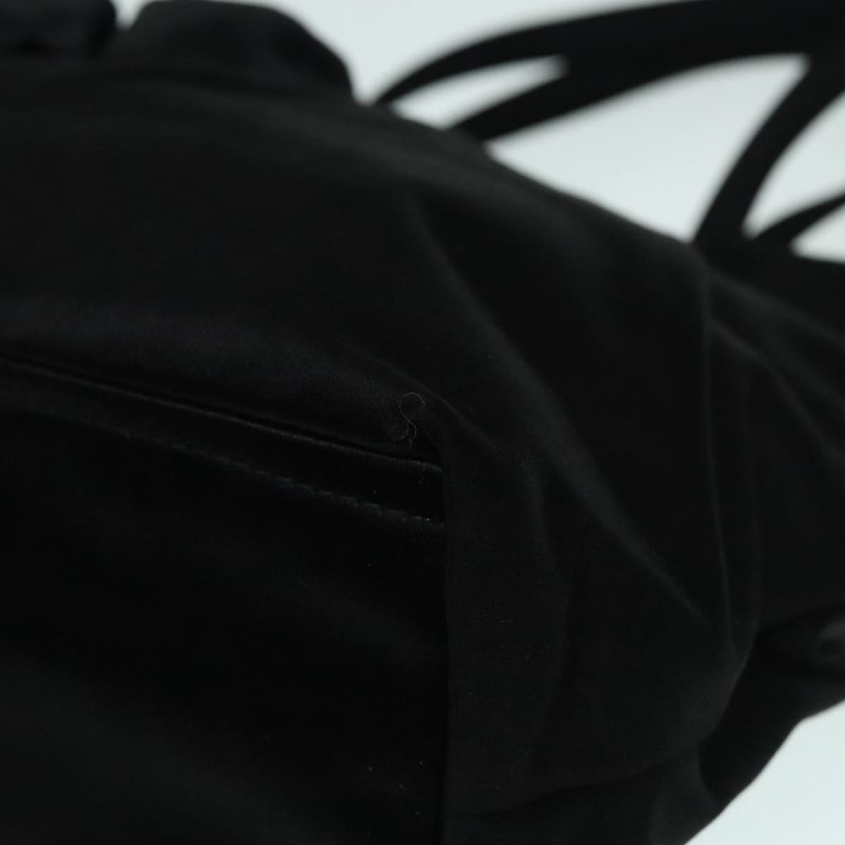 Prada Black Cloth Handbag (Pre-Owned) Size ONE SIZE - 18 Thumbnail