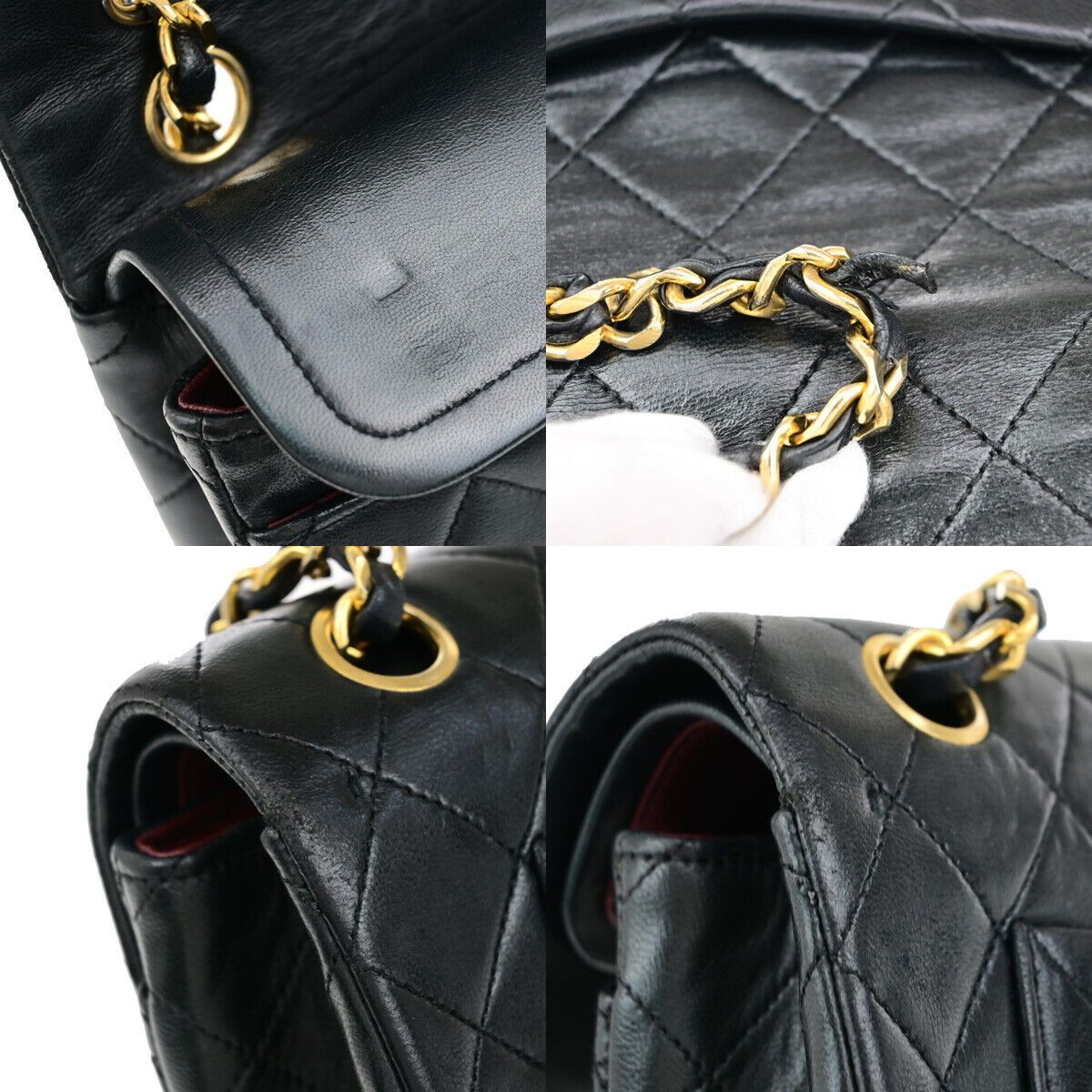 Chanel Timeless Black Leather Shoulder Bag (Pre-Owned) Size ONE SIZE - 17 Thumbnail