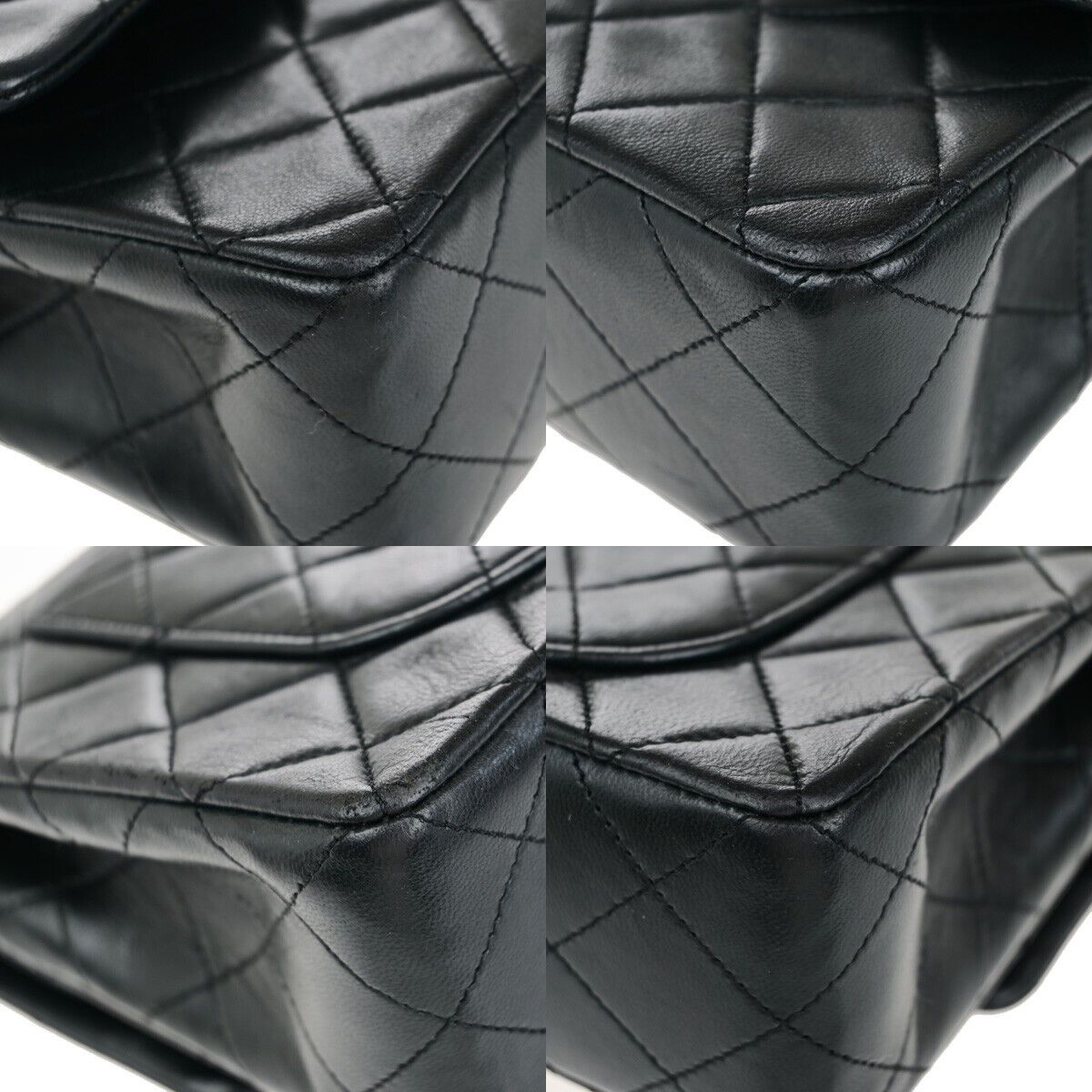 Chanel Timeless Black Leather Shoulder Bag (Pre-Owned) Size ONE SIZE - 6 Thumbnail