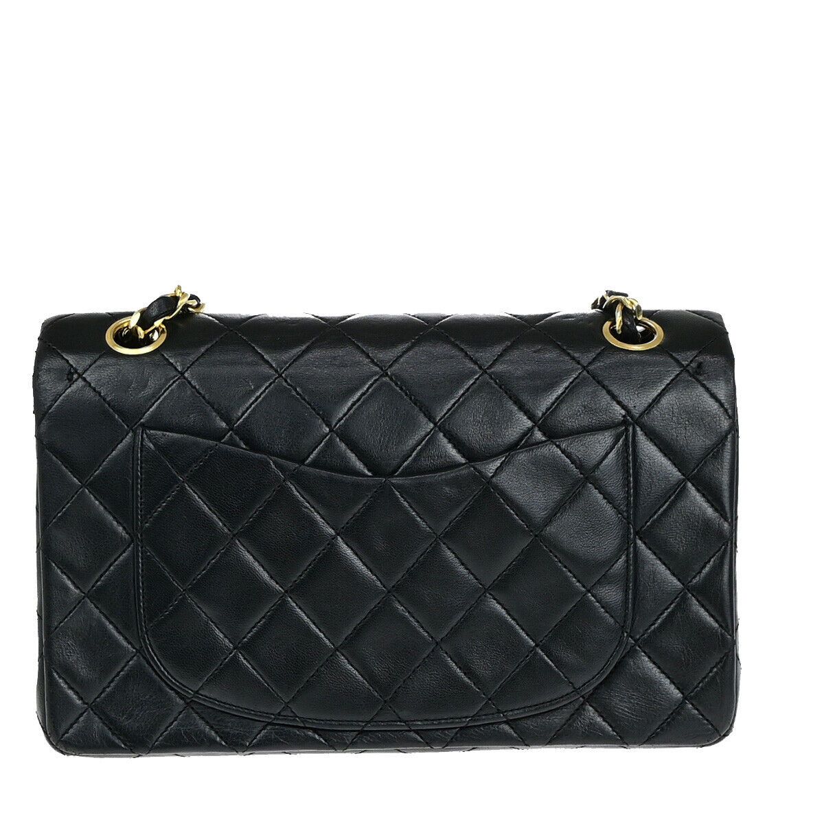 Chanel Timeless Black Leather Shoulder Bag (Pre-Owned) Size ONE SIZE - 2 Thumbnail