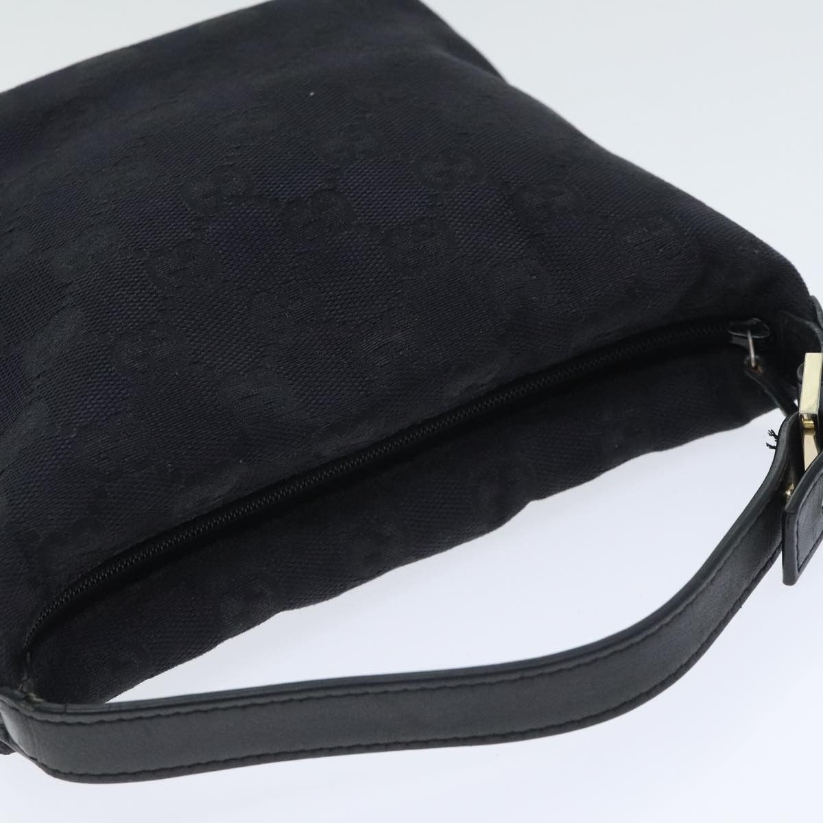Gucci Gg Canvas Black Canvas Handbag (Pre-Owned) Size ONE SIZE - 5 Thumbnail