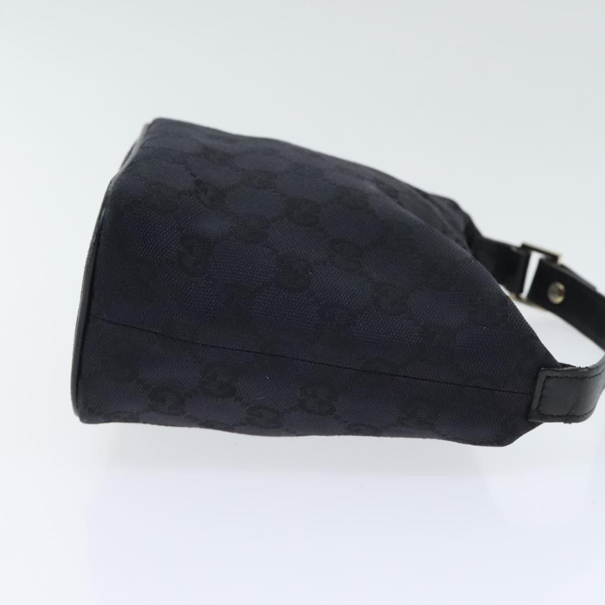 Gucci Gg Canvas Black Canvas Handbag (Pre-Owned) Size ONE SIZE - 3 Thumbnail