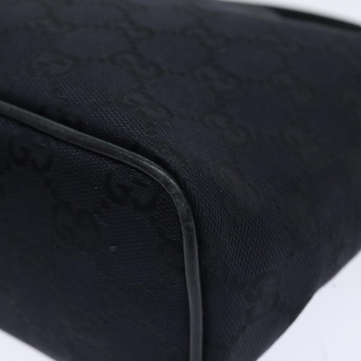 Gucci Gg Canvas Black Canvas Handbag (Pre-Owned) Size ONE SIZE - 8 Thumbnail