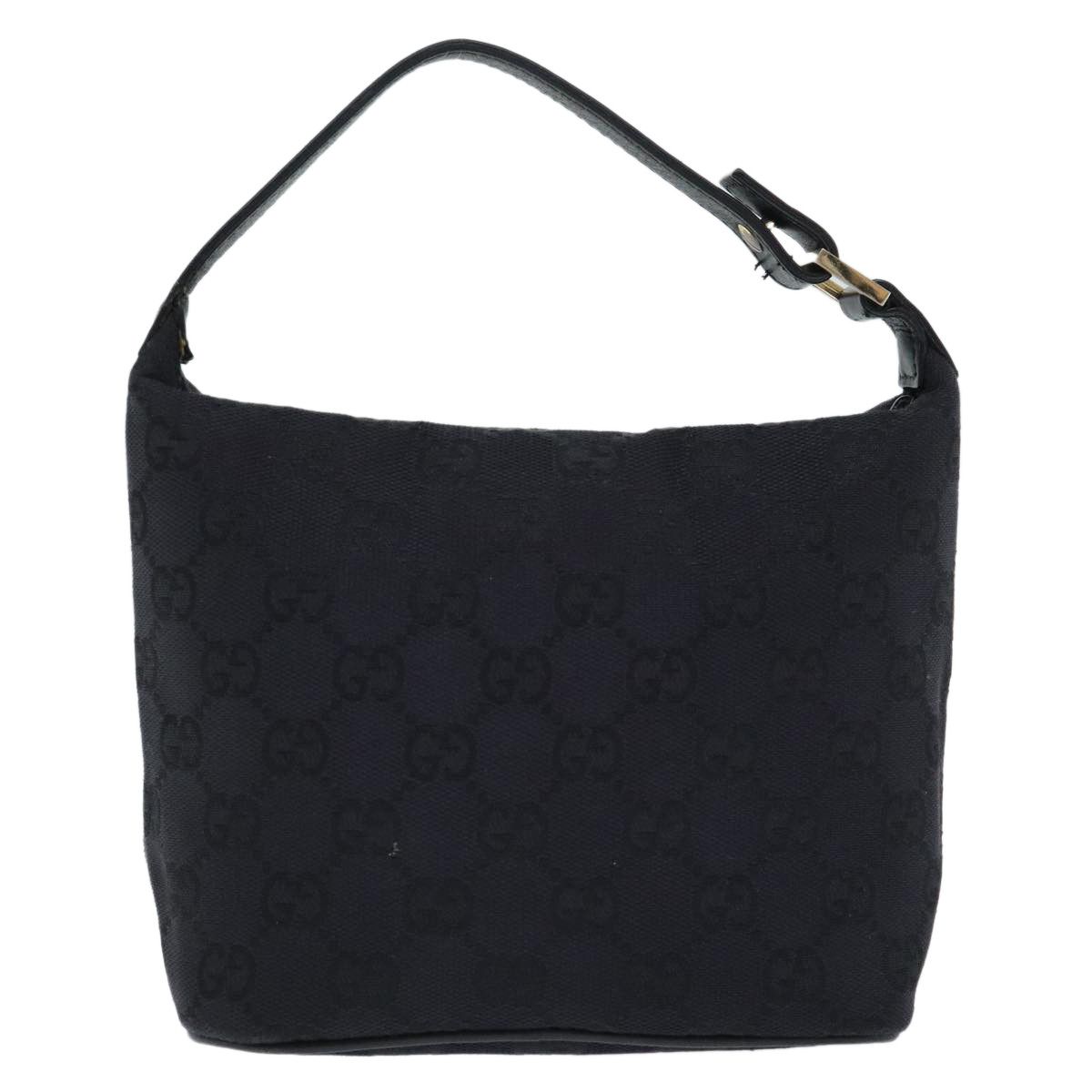 Gucci Gg Canvas Black Canvas Handbag (Pre-Owned) Size ONE SIZE - 2 Thumbnail