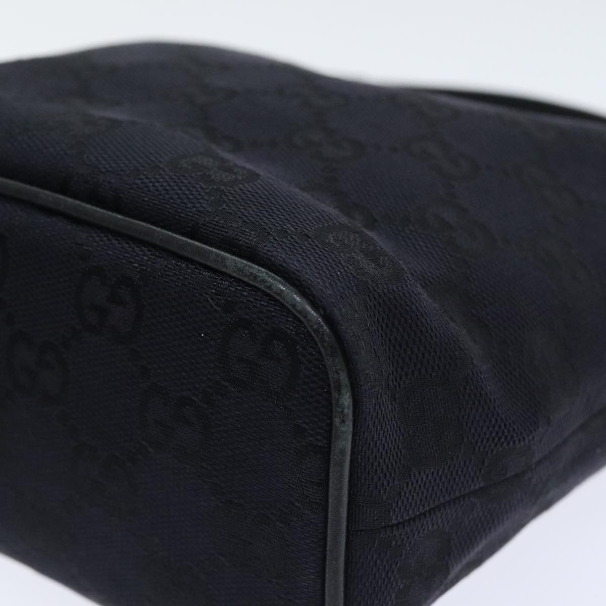 Gucci Gg Canvas Black Canvas Handbag (Pre-Owned) Size ONE SIZE - 6 Thumbnail
