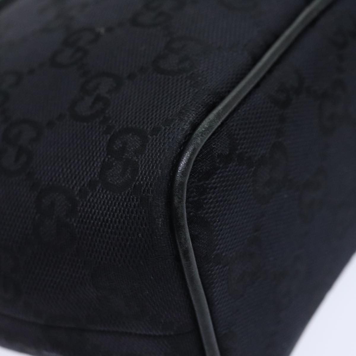Gucci Gg Canvas Black Canvas Handbag (Pre-Owned) Size ONE SIZE - 9 Thumbnail
