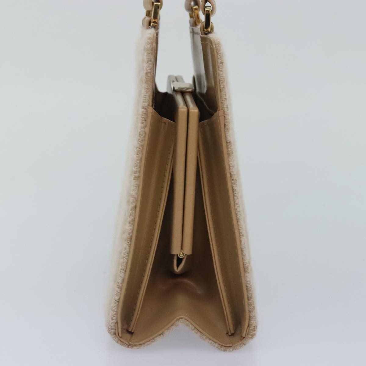 Fendi Beige Canvas Handbag (Pre-Owned) Size ONE SIZE - 3 Thumbnail