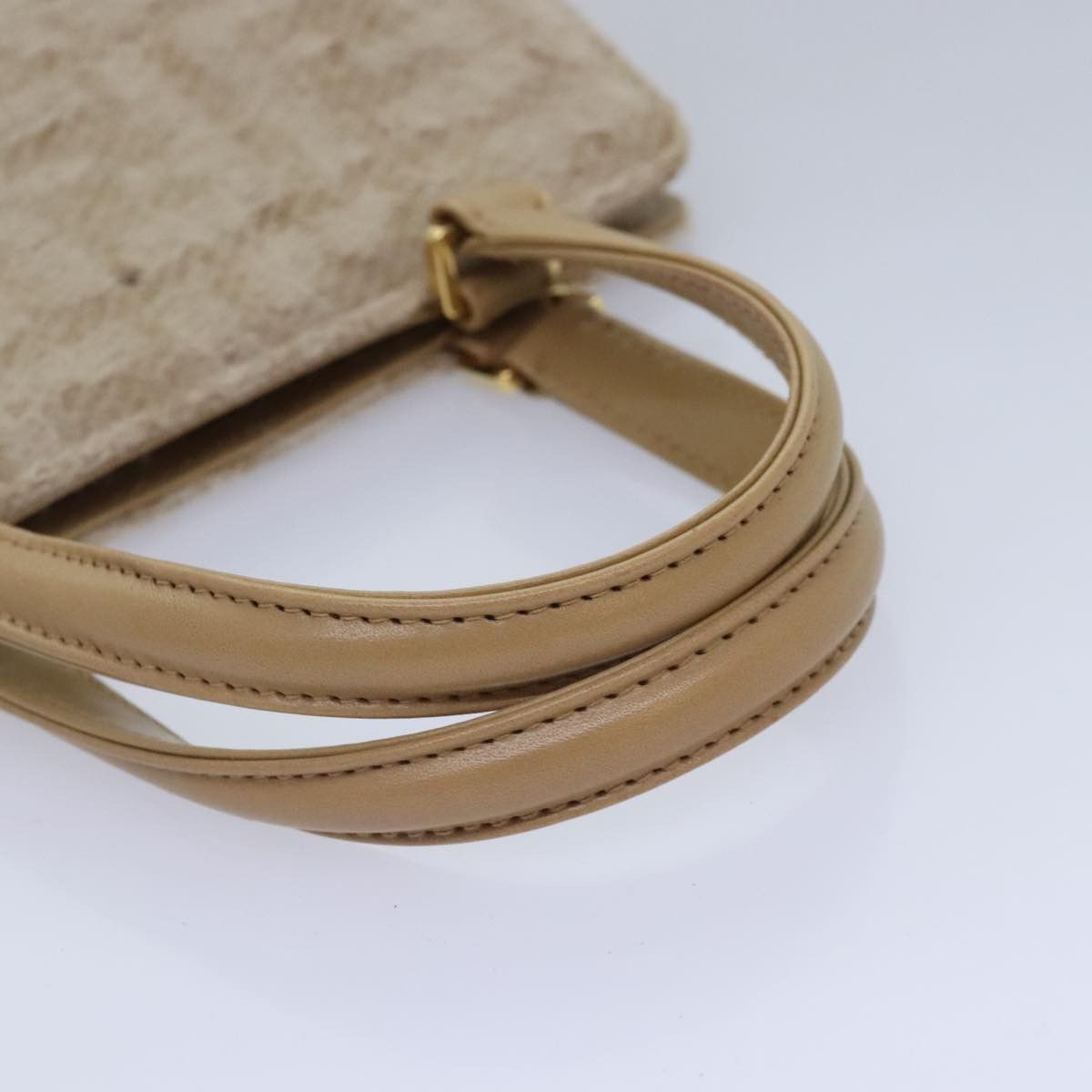 Fendi Beige Canvas Handbag (Pre-Owned) Size ONE SIZE - 5 Thumbnail