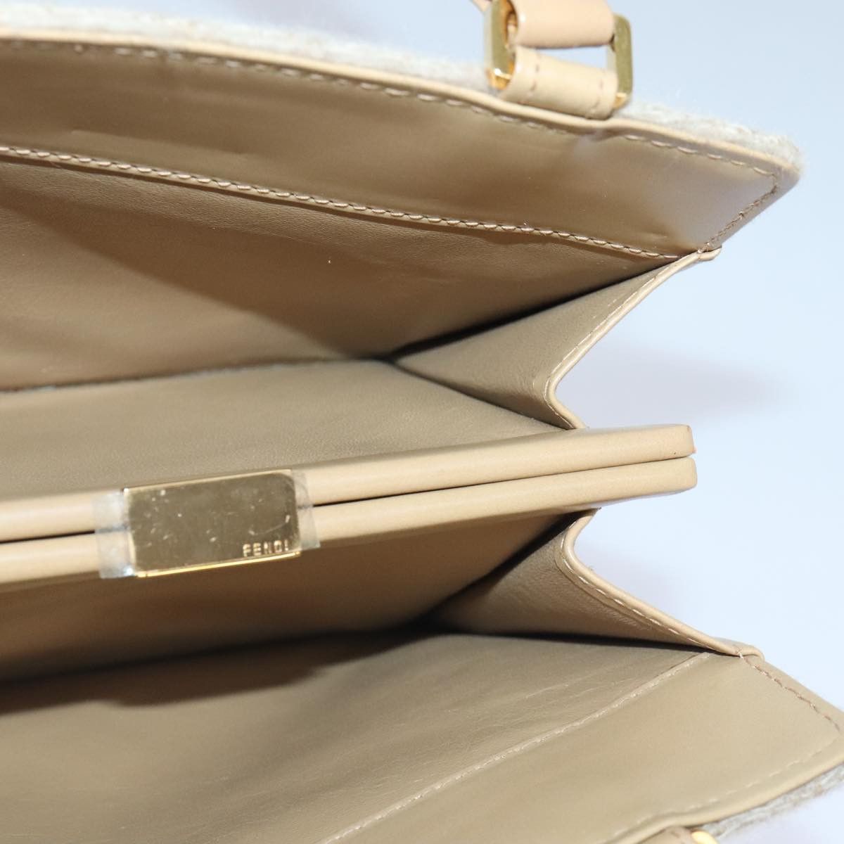 Fendi Beige Canvas Handbag (Pre-Owned) Size ONE SIZE - 20 Thumbnail