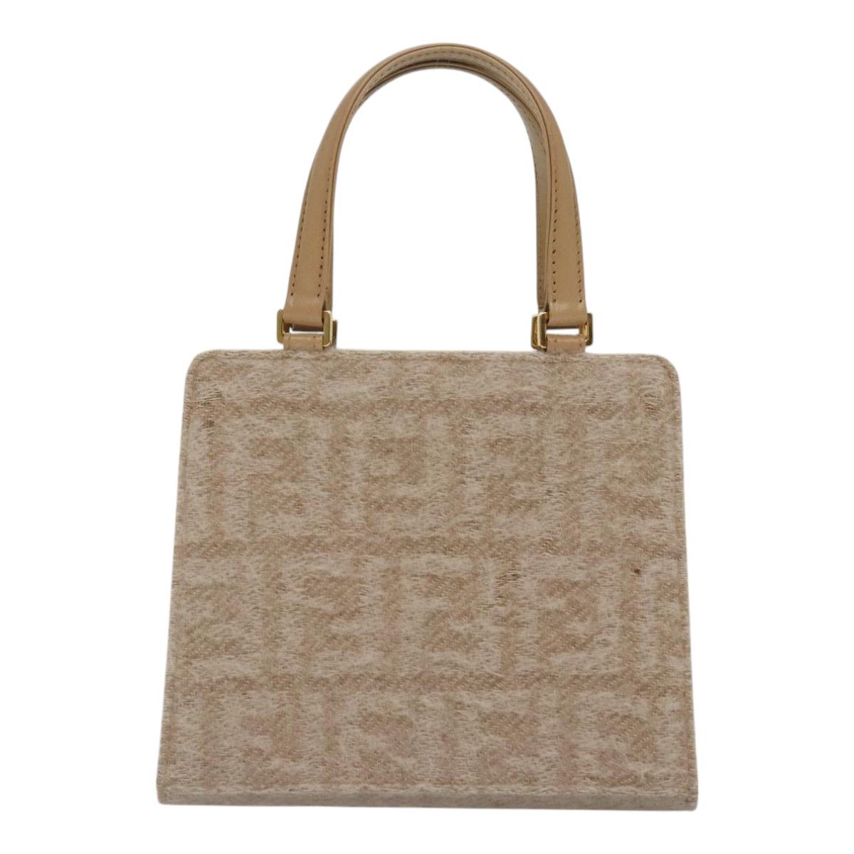 Fendi Beige Canvas Handbag (Pre-Owned) Size ONE SIZE - 2 Thumbnail