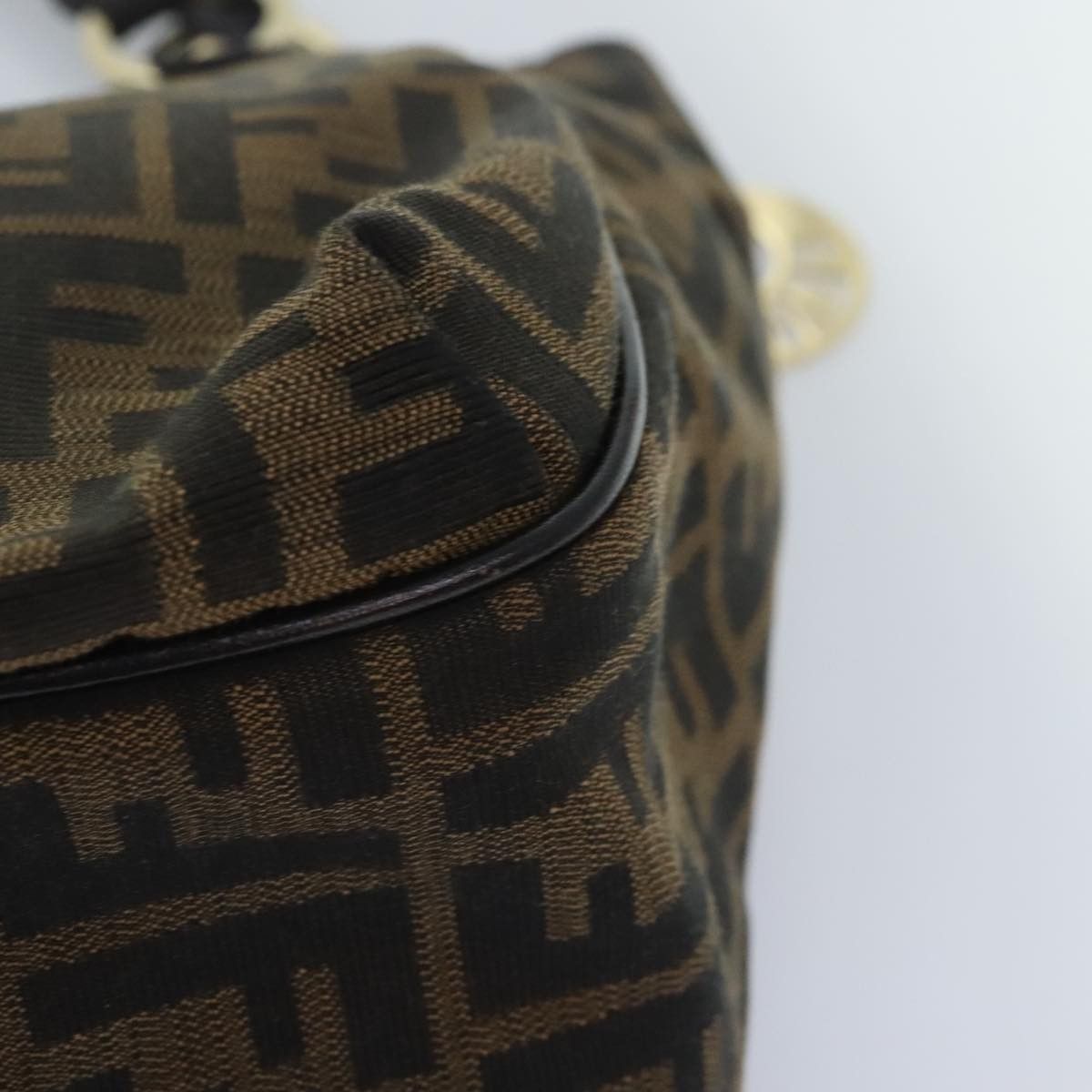 Fendi Brown Canvas Tote Bag (Pre-Owned) Size ONE SIZE - 7 Thumbnail