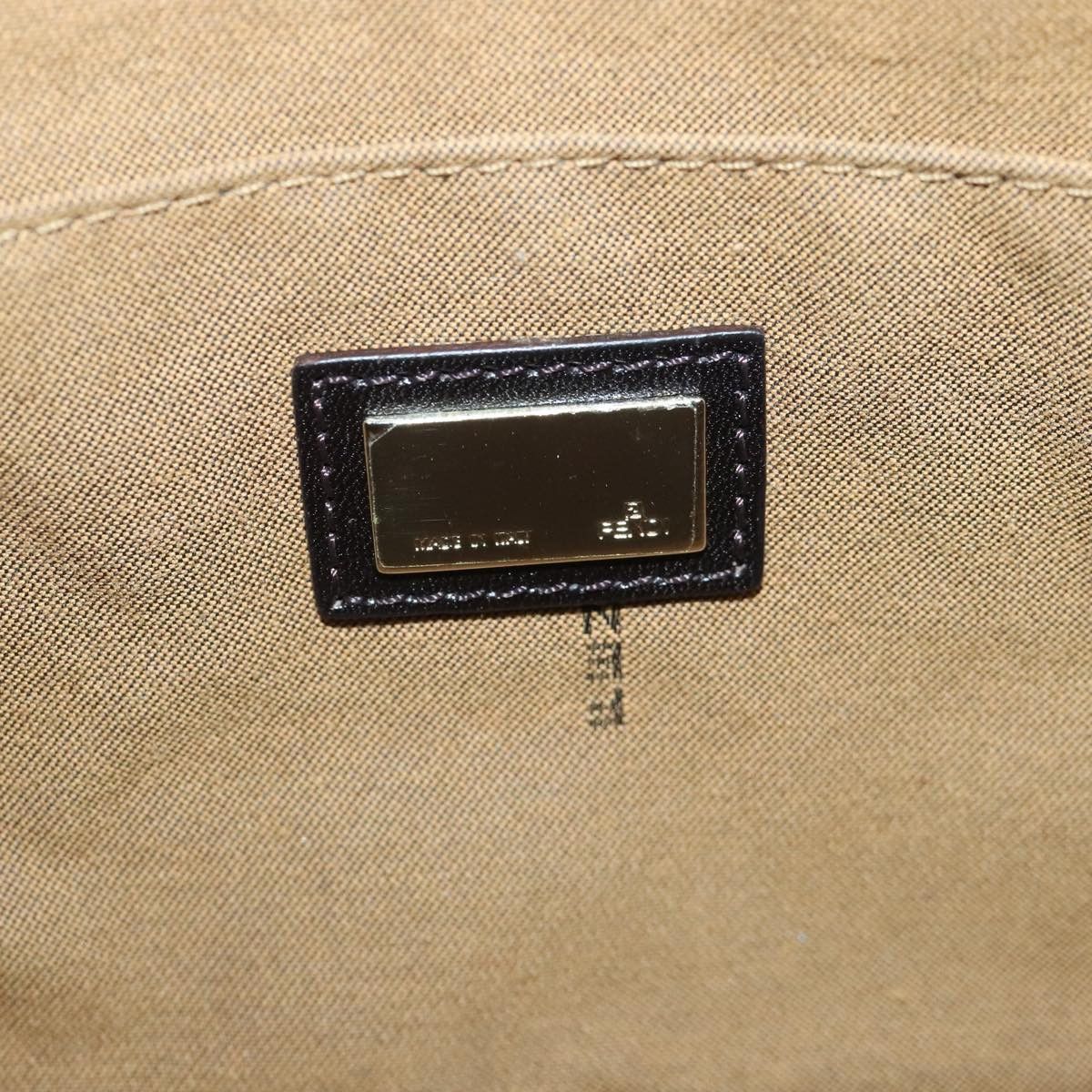 Fendi Brown Canvas Tote Bag (Pre-Owned) Size ONE SIZE - 14 Thumbnail