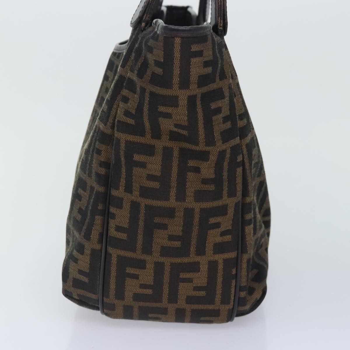 Fendi Brown Canvas Tote Bag (Pre-Owned) Size ONE SIZE - 4 Thumbnail