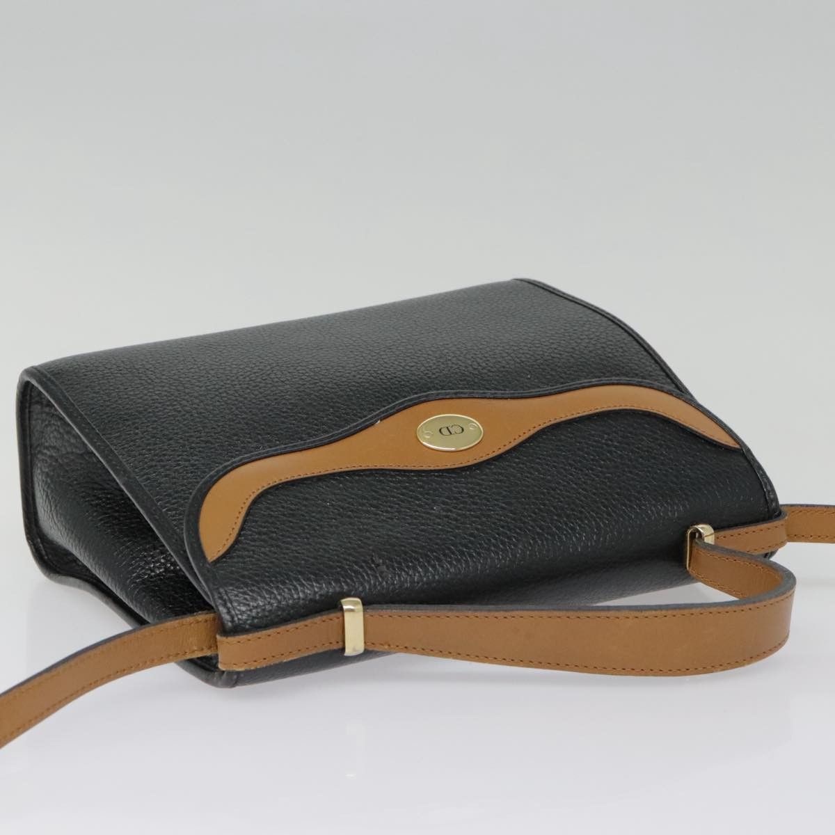 Dior Black Leather Handbag (Pre-Owned) Size ONE SIZE - 12 Thumbnail