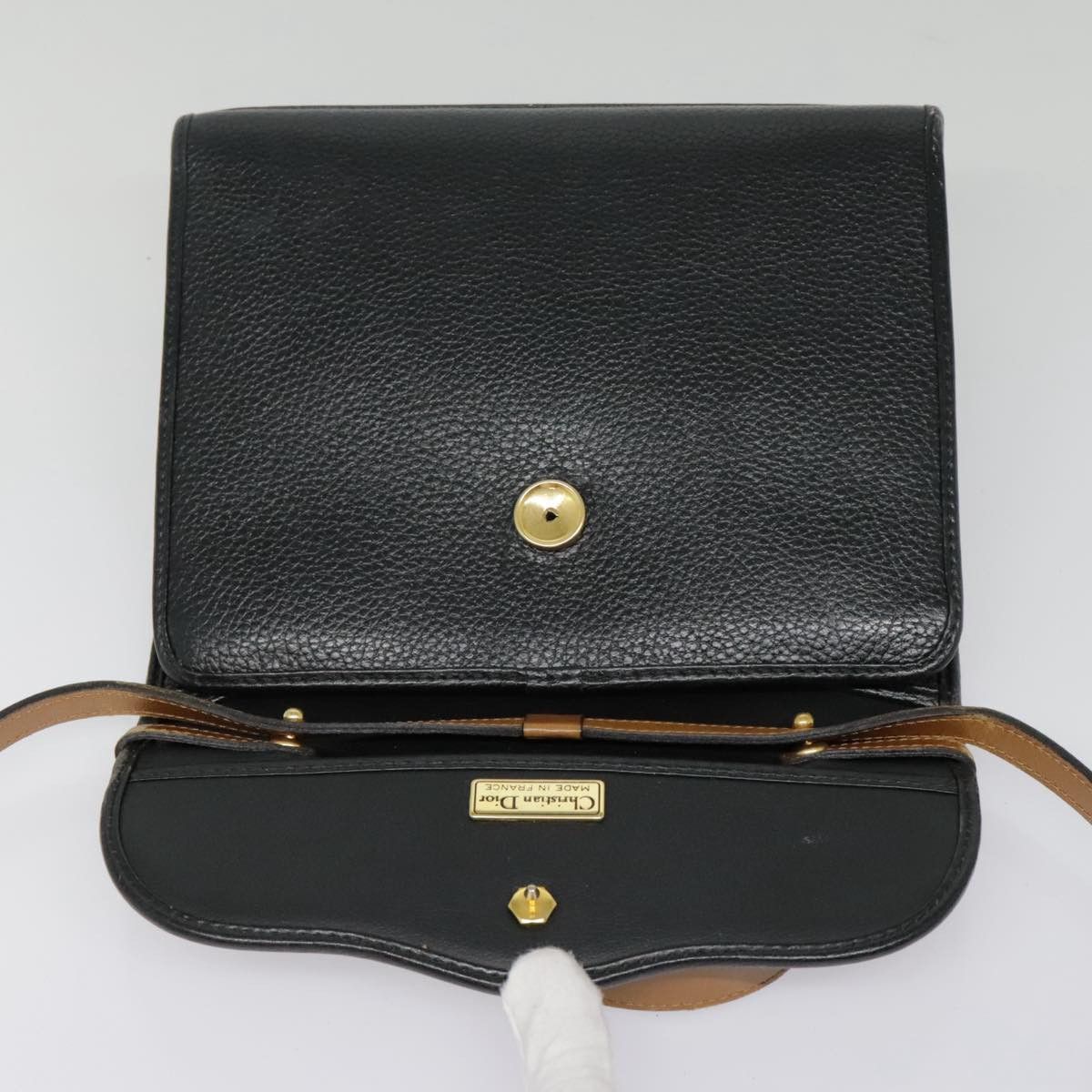 Dior Black Leather Handbag (Pre-Owned) Size ONE SIZE - 19 Thumbnail