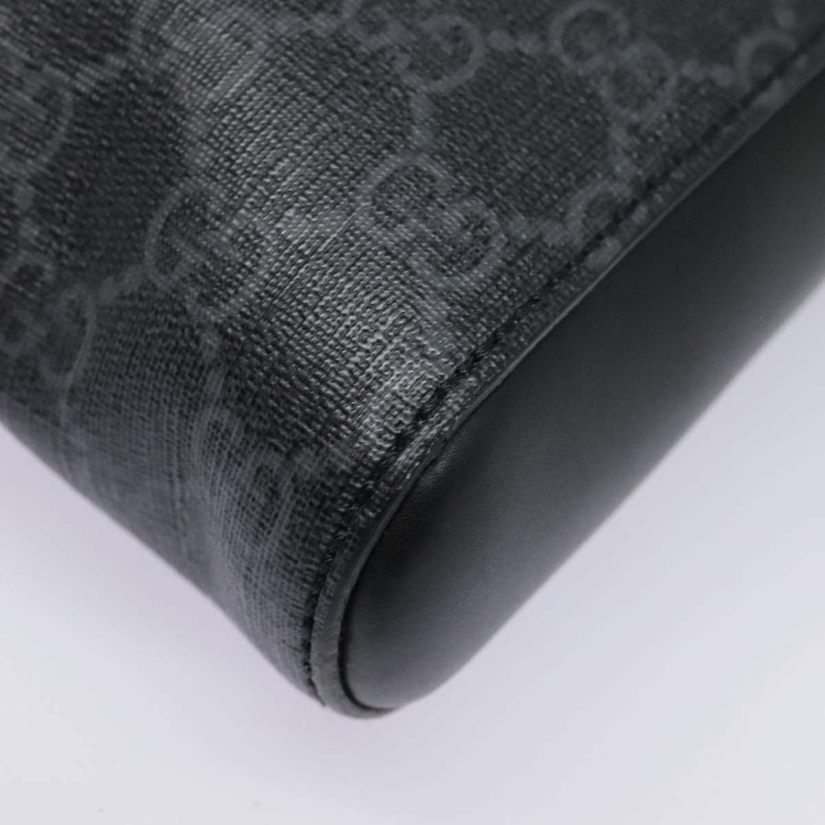 Gucci Jackie Black Canvas Shoulder Bag (Pre-Owned) Size ONE SIZE - 7 Thumbnail