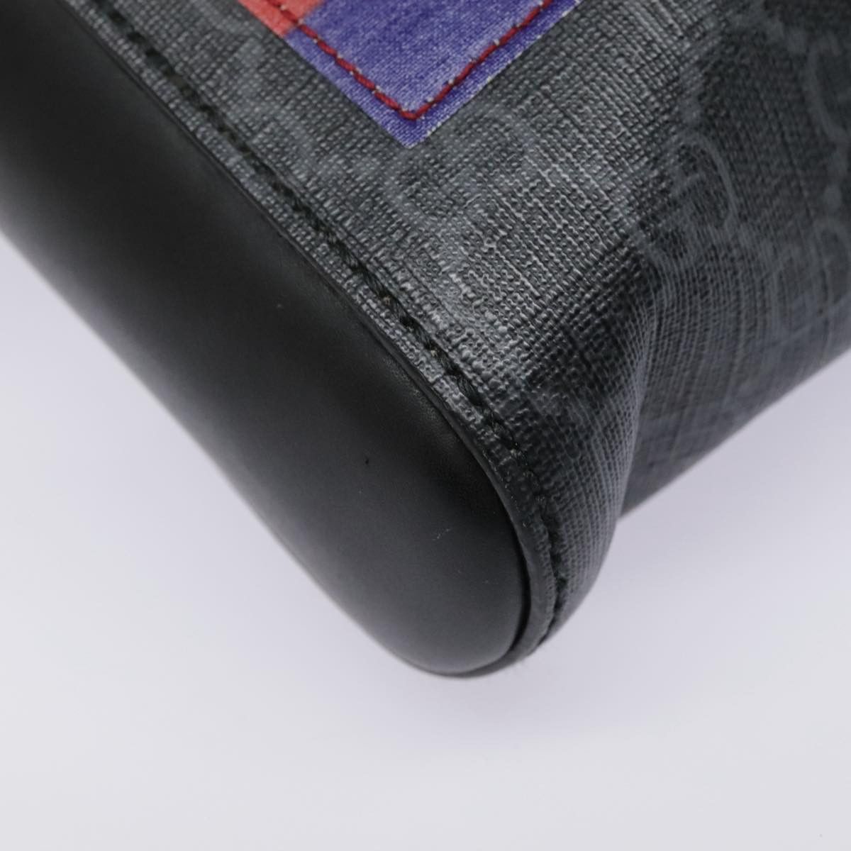 Gucci Jackie Black Canvas Shoulder Bag (Pre-Owned) Size ONE SIZE - 6 Thumbnail