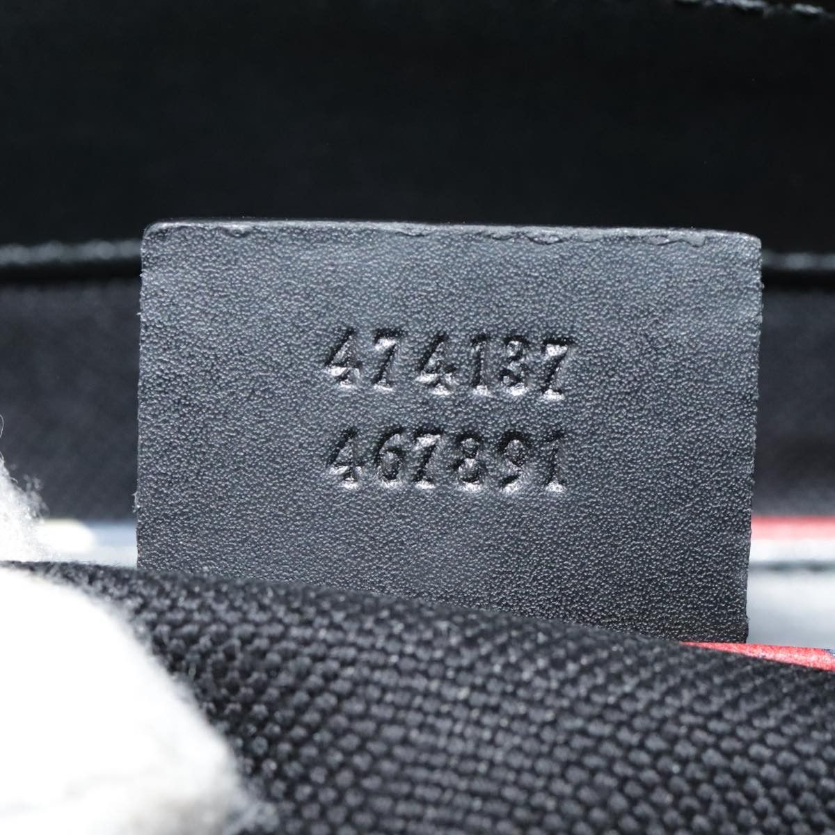 Gucci Jackie Black Canvas Shoulder Bag (Pre-Owned) Size ONE SIZE - 12 Thumbnail