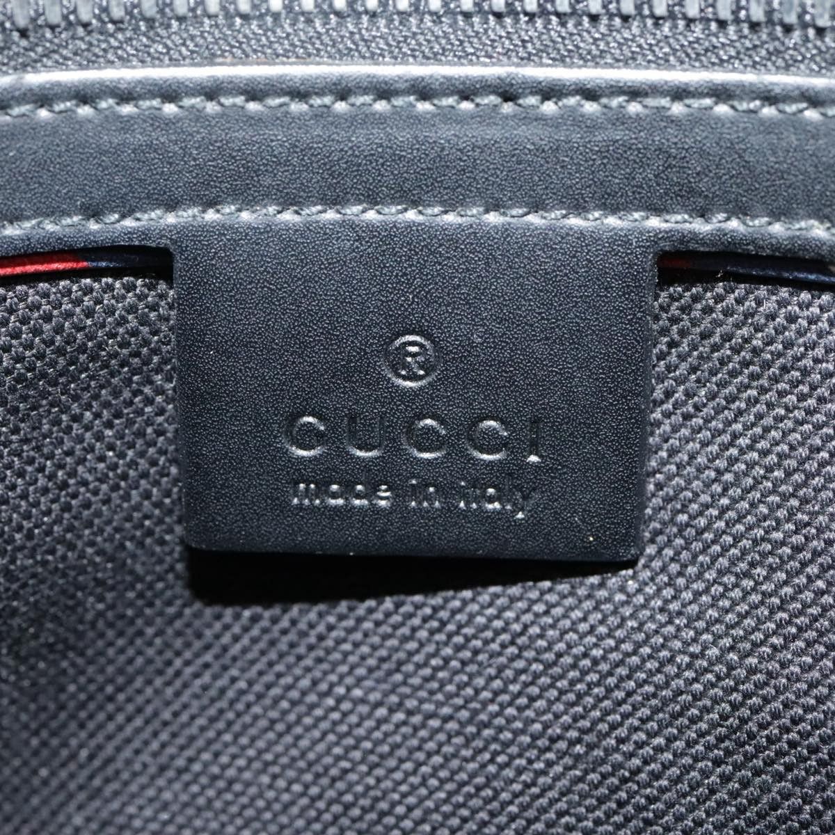 Gucci Jackie Black Canvas Shoulder Bag (Pre-Owned) Size ONE SIZE - 13 Thumbnail