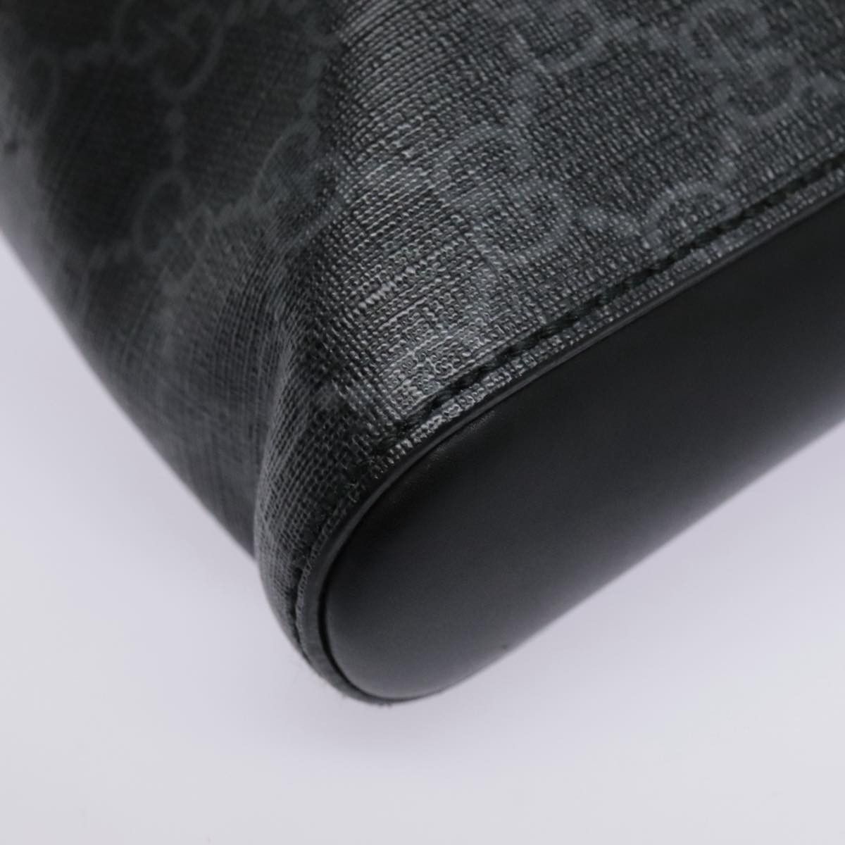 Gucci Jackie Black Canvas Shoulder Bag (Pre-Owned) Size ONE SIZE - 9 Thumbnail