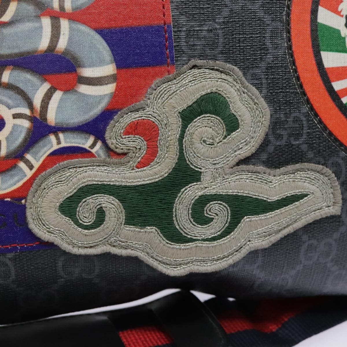 Gucci Jackie Black Canvas Shoulder Bag (Pre-Owned) Size ONE SIZE - 16 Thumbnail