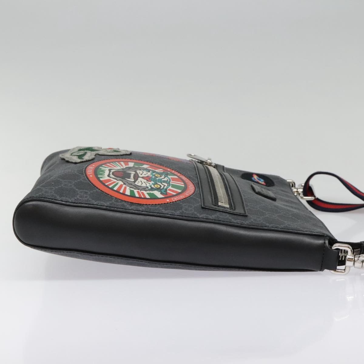 Gucci Jackie Black Canvas Shoulder Bag (Pre-Owned) Size ONE SIZE - 4 Thumbnail
