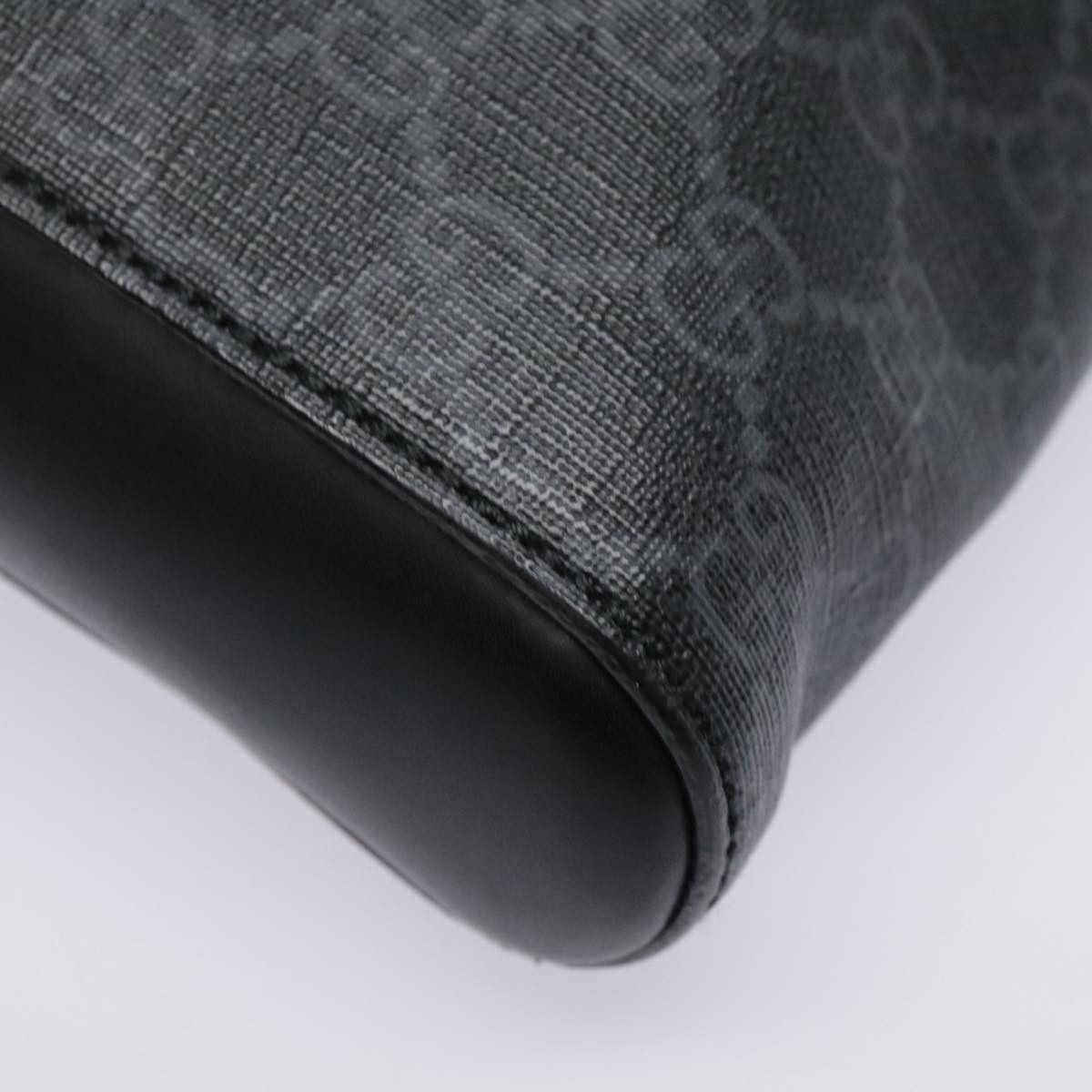 Gucci Jackie Black Canvas Shoulder Bag (Pre-Owned) Size ONE SIZE - 8 Thumbnail