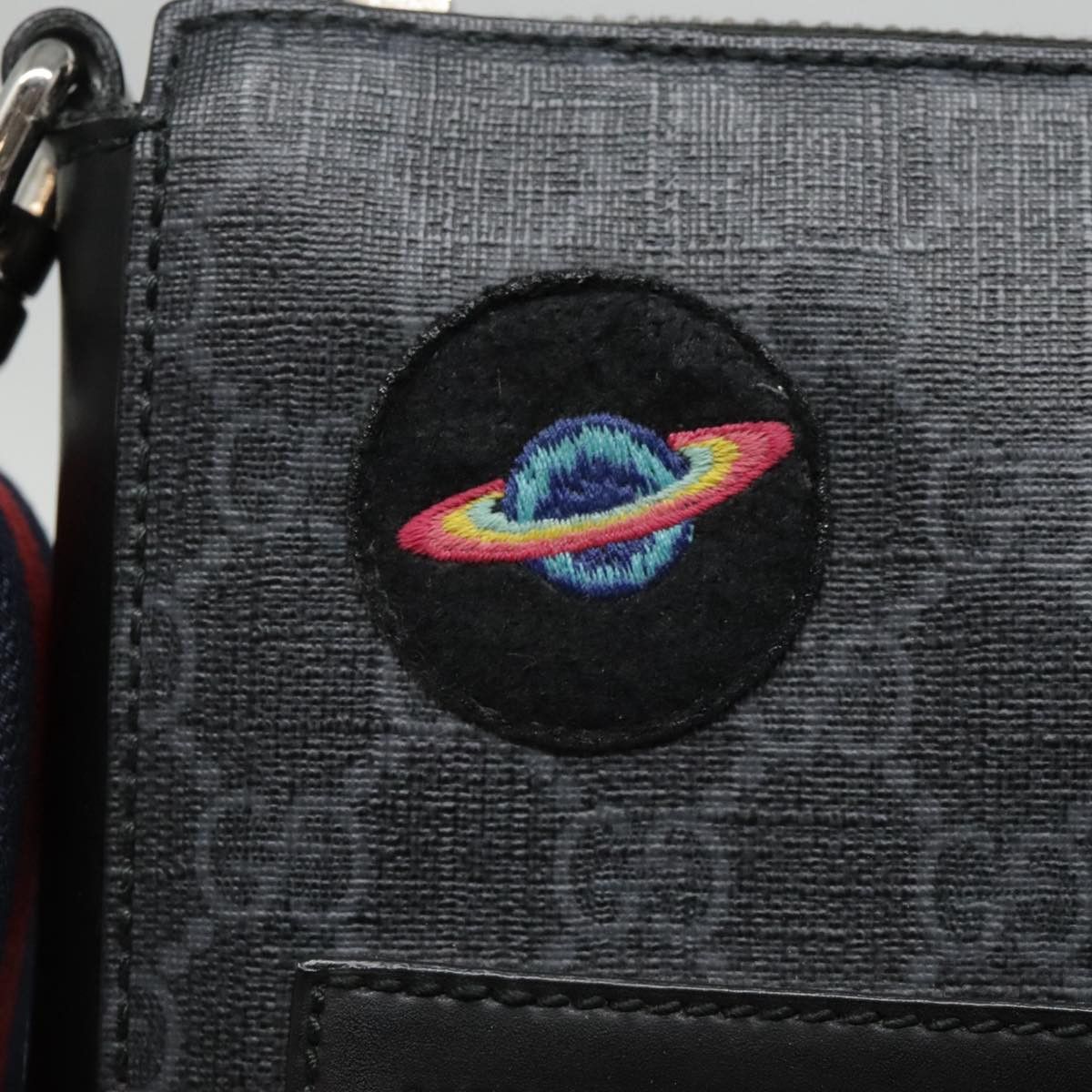 Gucci Jackie Black Canvas Shoulder Bag (Pre-Owned) Size ONE SIZE - 18 Thumbnail