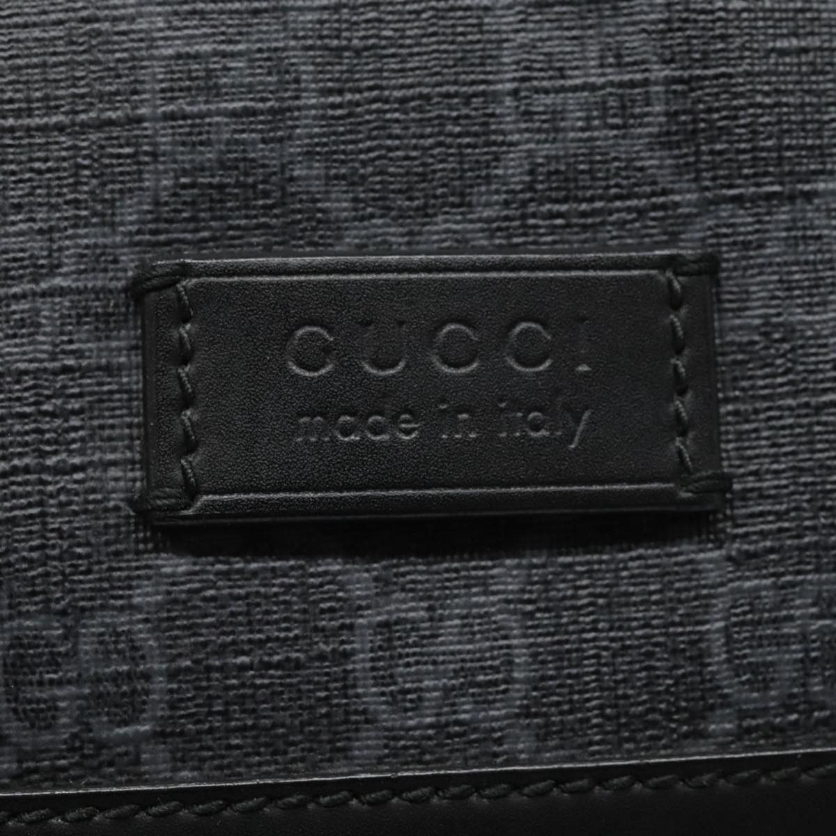 Gucci Jackie Black Canvas Shoulder Bag (Pre-Owned) Size ONE SIZE - 14 Thumbnail