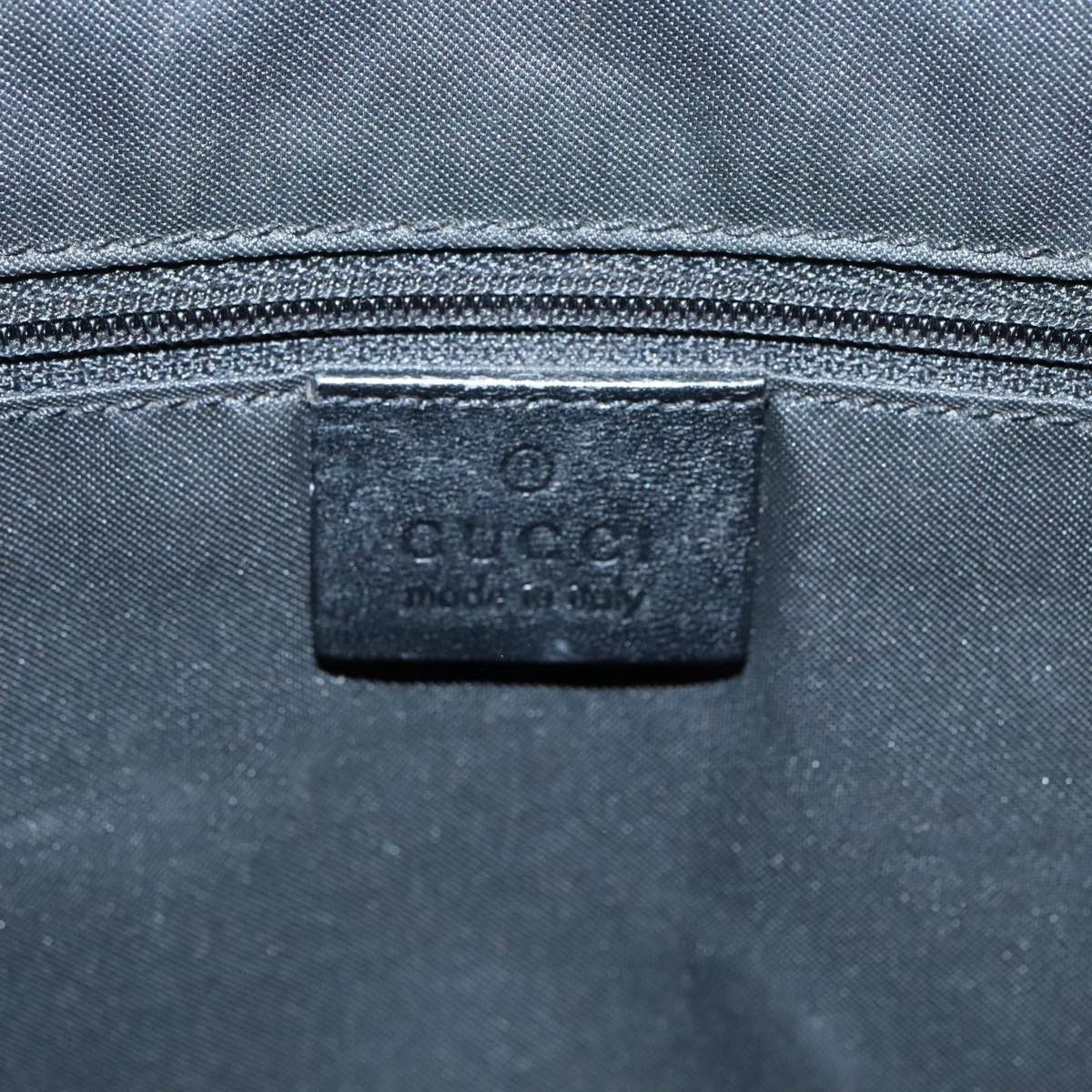 Gucci Jackie Black Canvas Handbag (Pre-Owned) Size ONE SIZE - 8 Thumbnail