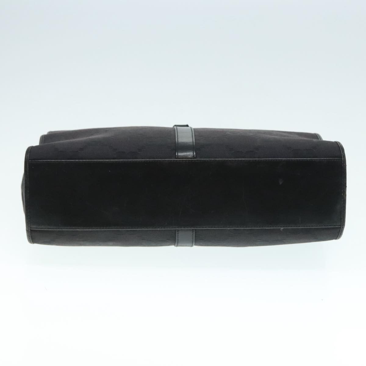 Gucci Jackie Black Canvas Handbag (Pre-Owned) Size ONE SIZE - 16 Thumbnail