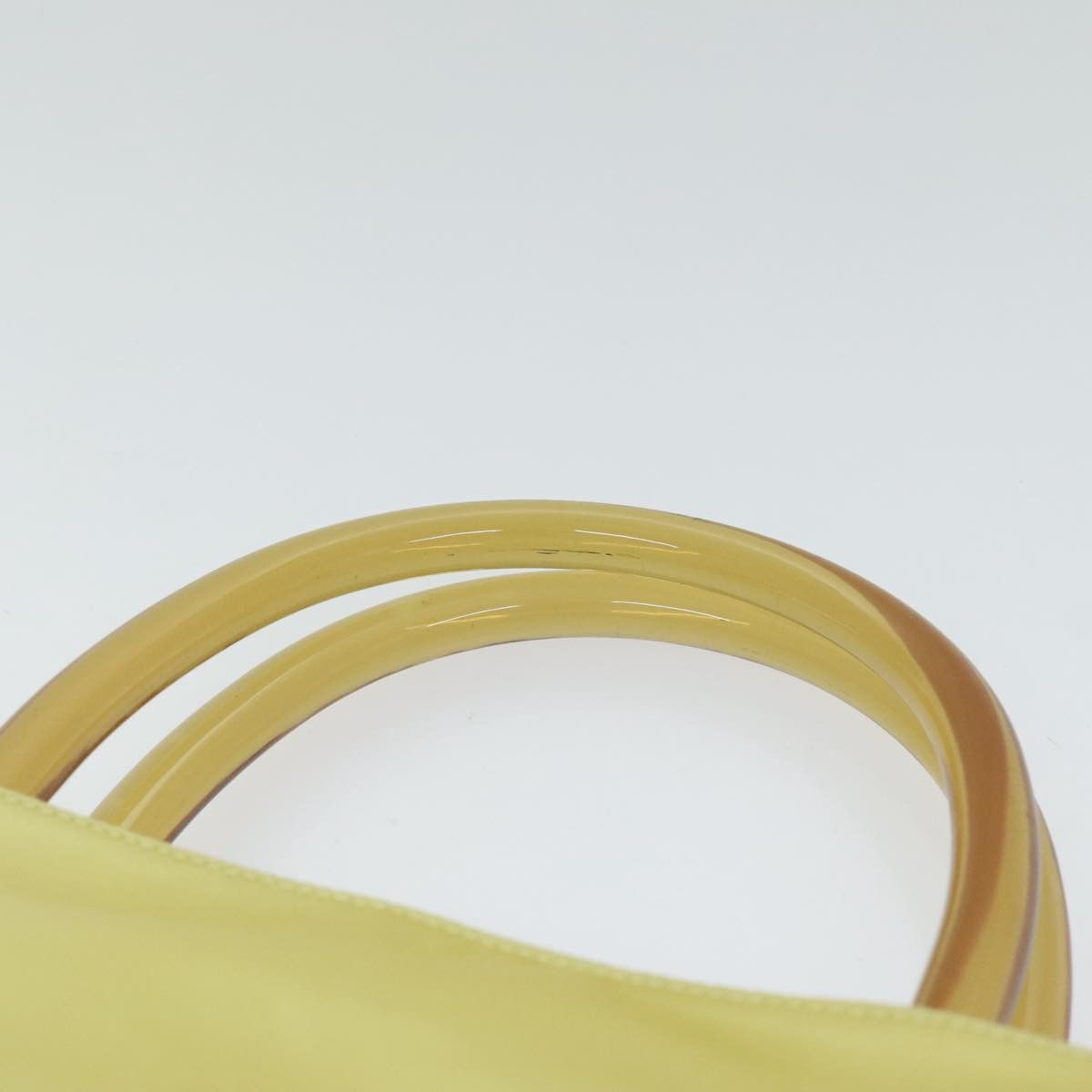 Prada Yellow Silk Tote Bag (Pre-Owned) Size ONE SIZE - 6 Thumbnail