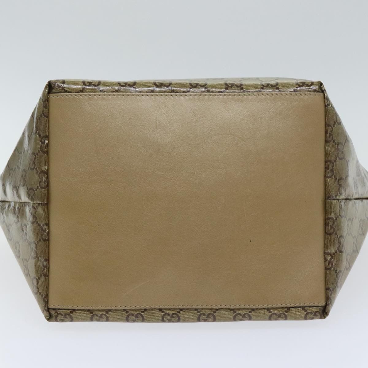 Gucci Sherry Beige Canvas Handbag (Pre-Owned) Size ONE SIZE - 18 Thumbnail