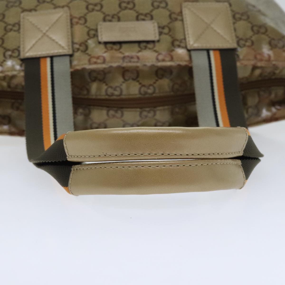 Gucci Sherry Beige Canvas Handbag (Pre-Owned) Size ONE SIZE - 5 Thumbnail