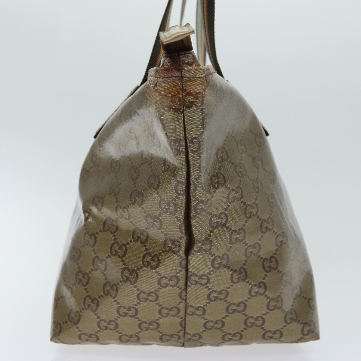 Gucci Sherry Beige Canvas Handbag (Pre-Owned) Size ONE SIZE - 4 Thumbnail