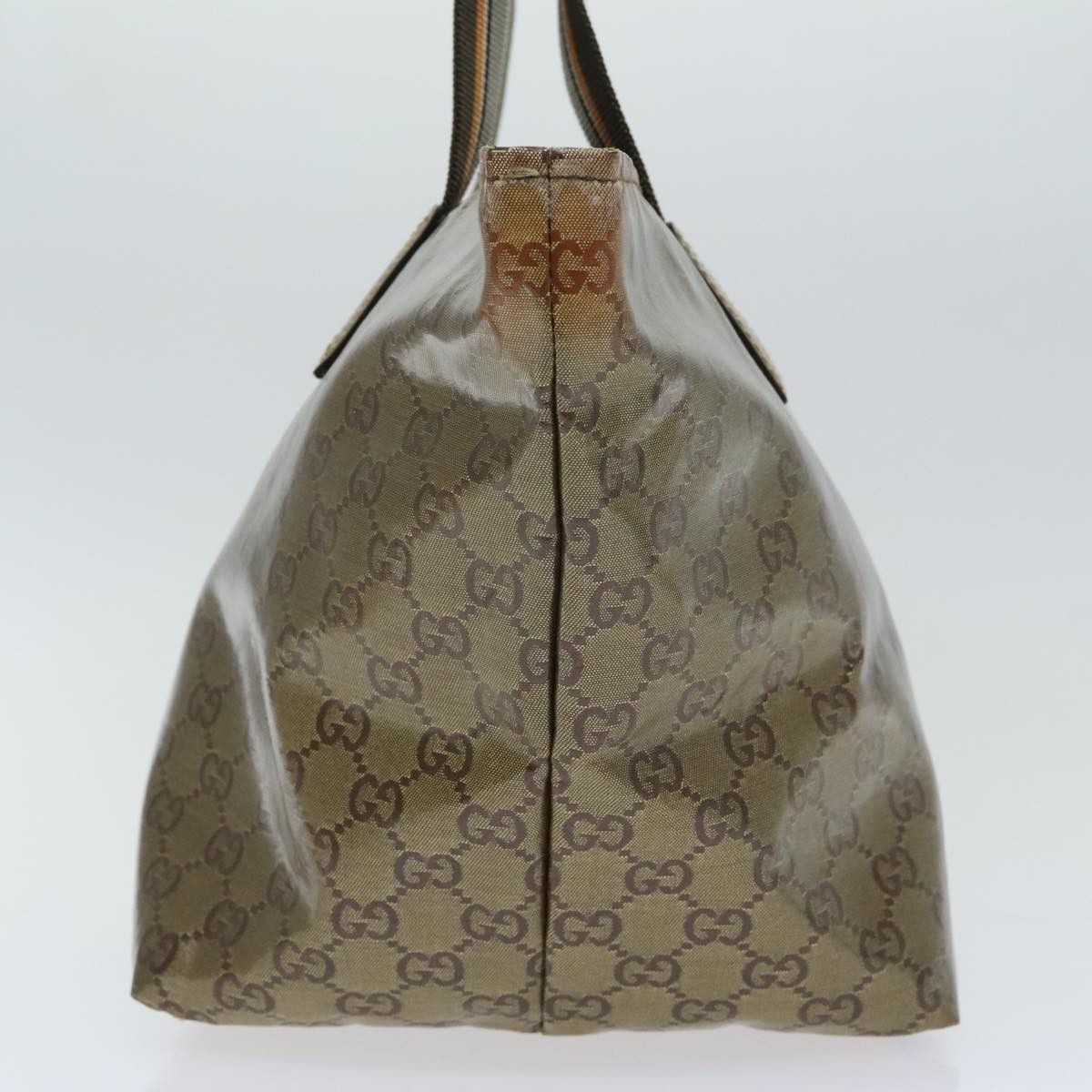 Gucci Sherry Beige Canvas Handbag (Pre-Owned) Size ONE SIZE - 3 Thumbnail