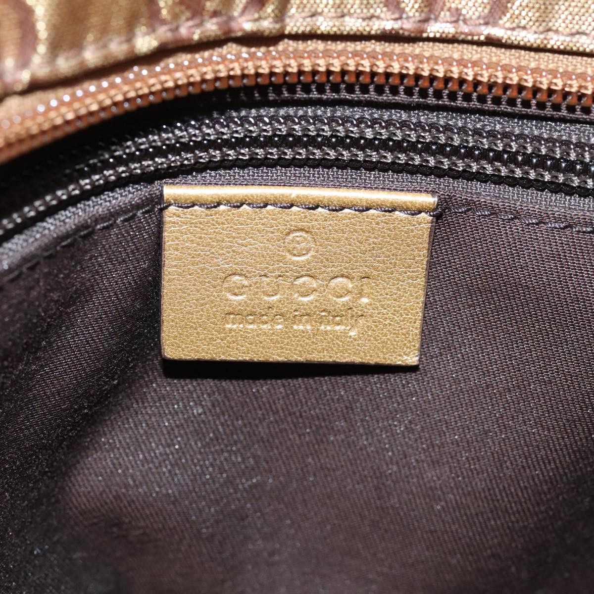 Gucci Sherry Beige Canvas Handbag (Pre-Owned) Size ONE SIZE - 14 Thumbnail