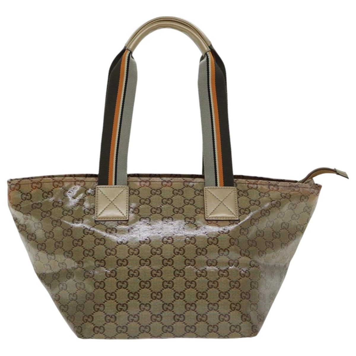 Gucci Sherry Beige Canvas Handbag (Pre-Owned) Size ONE SIZE - 2 Thumbnail