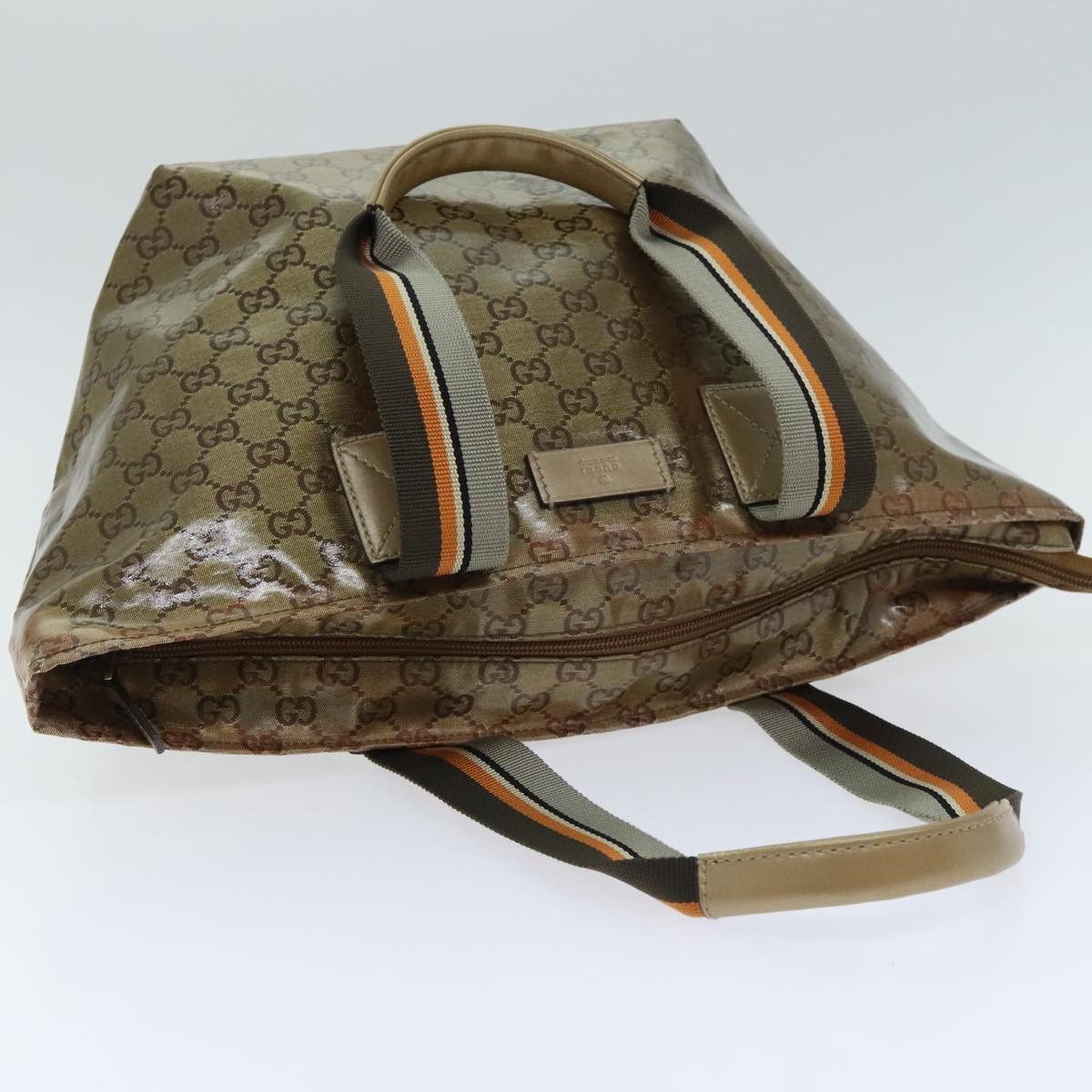Gucci Sherry Beige Canvas Handbag (Pre-Owned) Size ONE SIZE - 17 Thumbnail