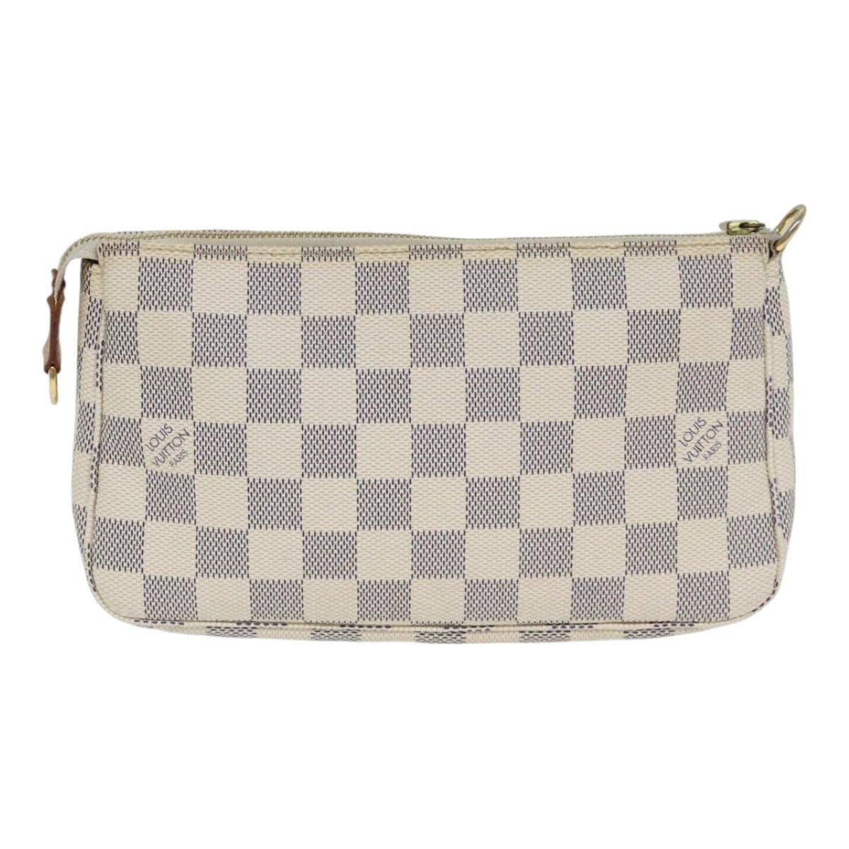 Louis Vuitton Pochette Accessoire Beige Canvas Clutch Bag (Pre-Owned) Size ONE SIZE - 2 Thumbnail