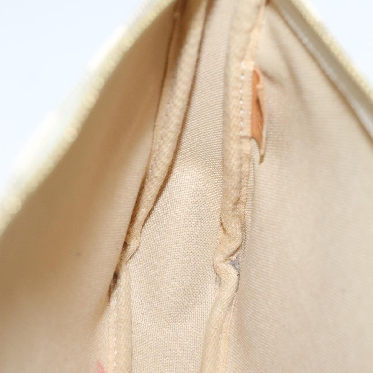 Louis Vuitton Pochette Accessoire Beige Canvas Clutch Bag (Pre-Owned) Size ONE SIZE - 16 Thumbnail