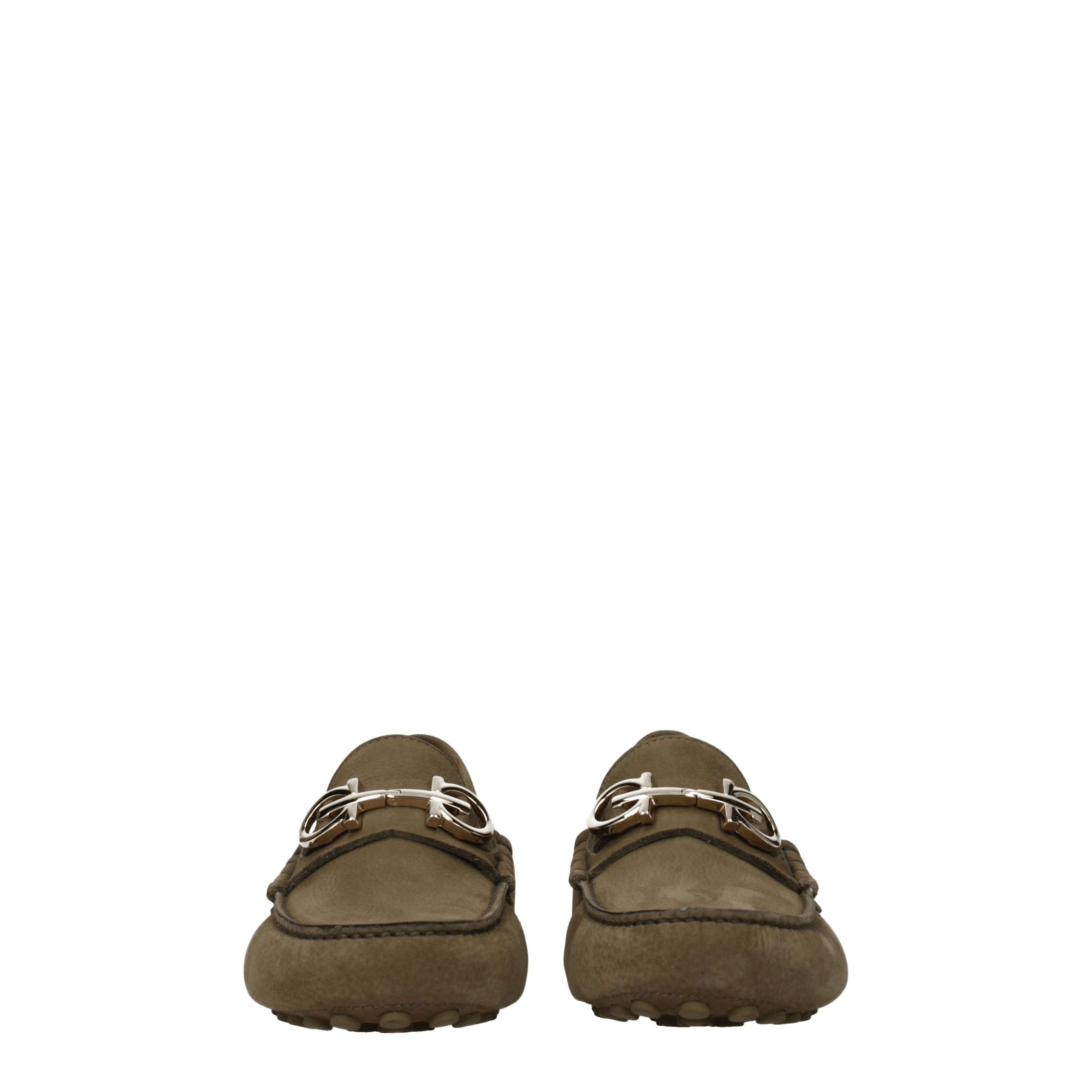 Salvatore Ferragamo Men's Loafers in Suede Size US 5 / EU 37 - 3 Thumbnail