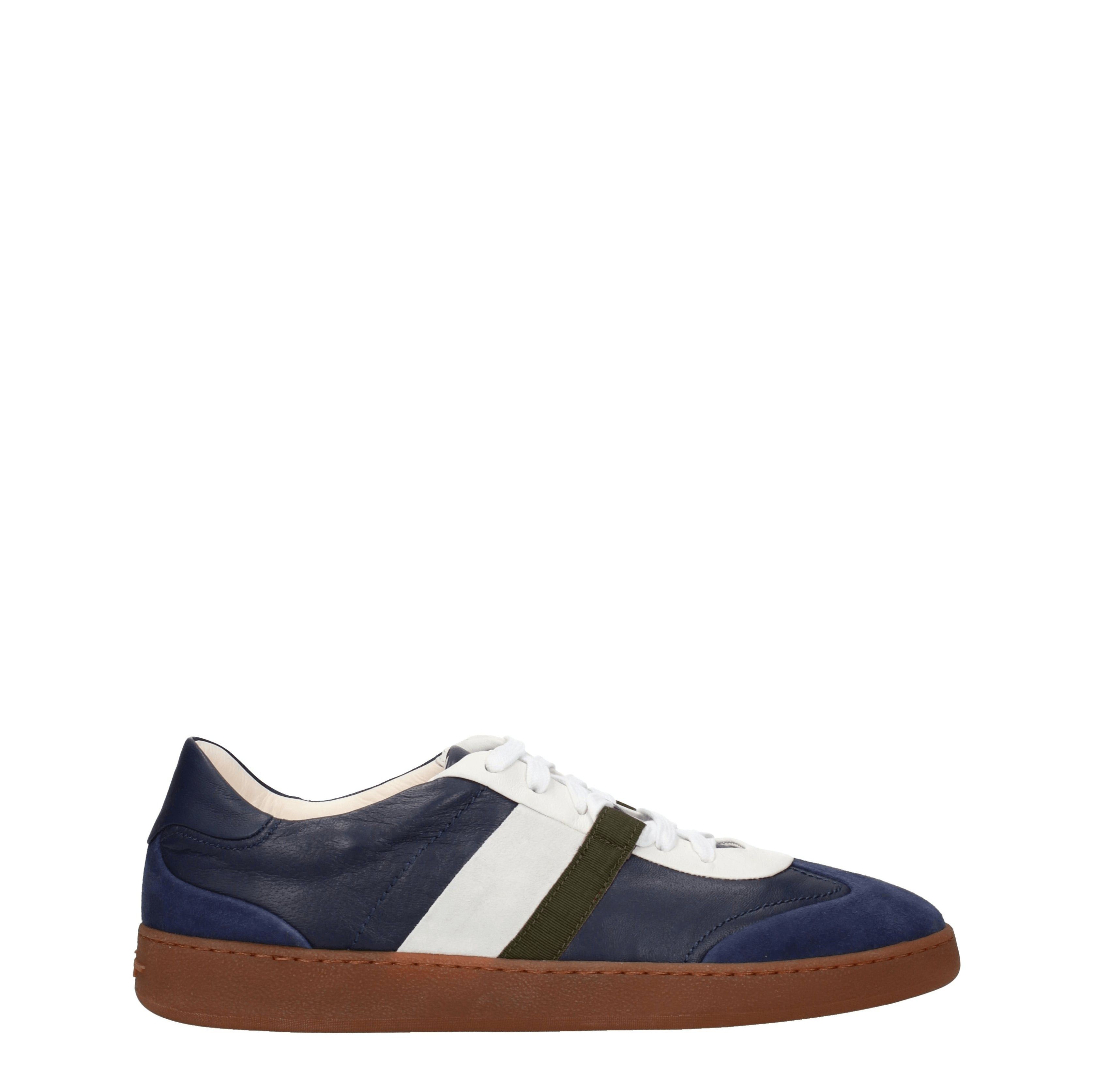 Salvatore Ferragamo Men's Sneakers in Leather Size US 7.5 / EU 40-41 - 2 Thumbnail