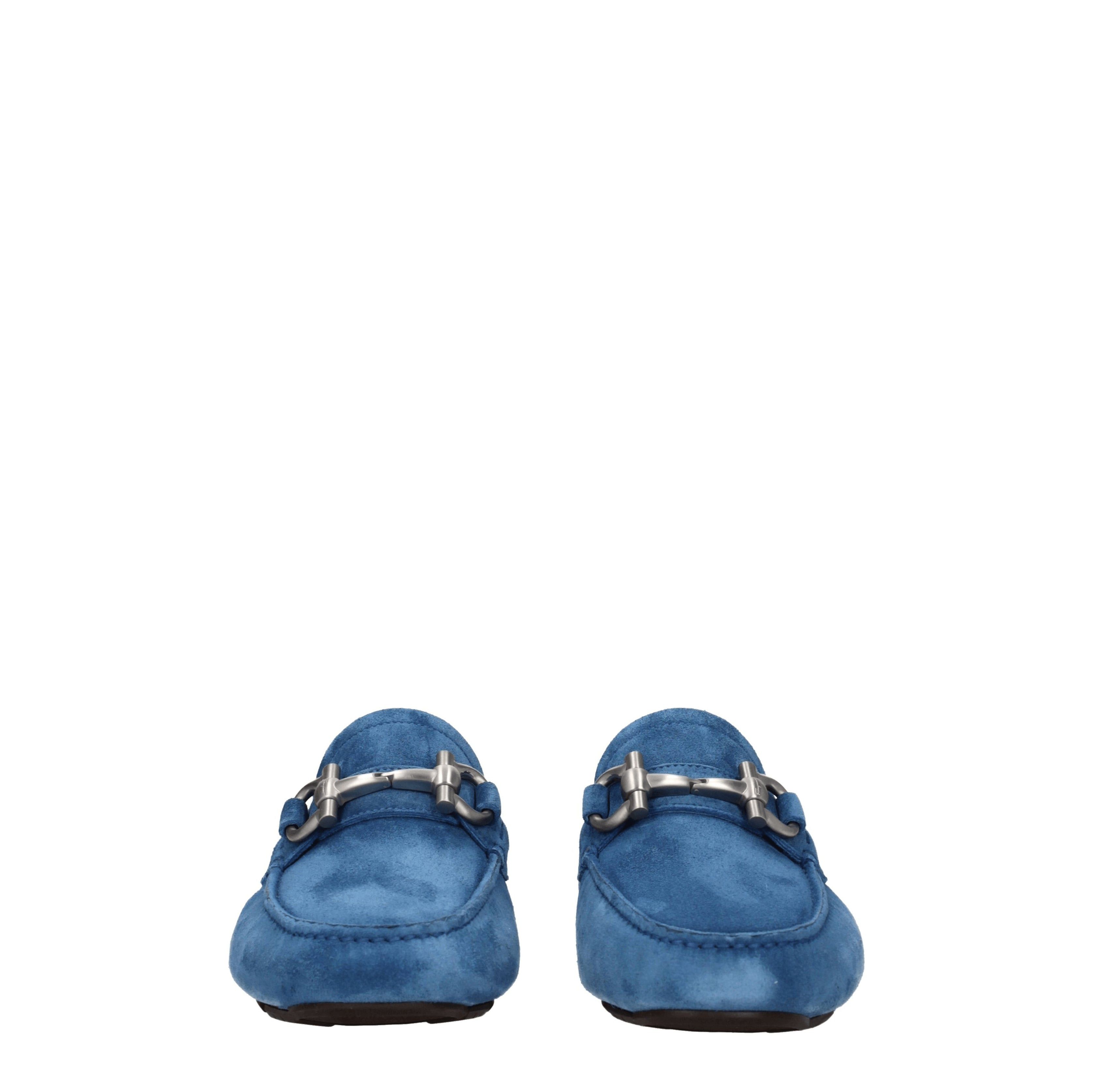 Salvatore Ferragamo Men's Loafers in Suede Size US 6 / EU 39 - 3 Thumbnail