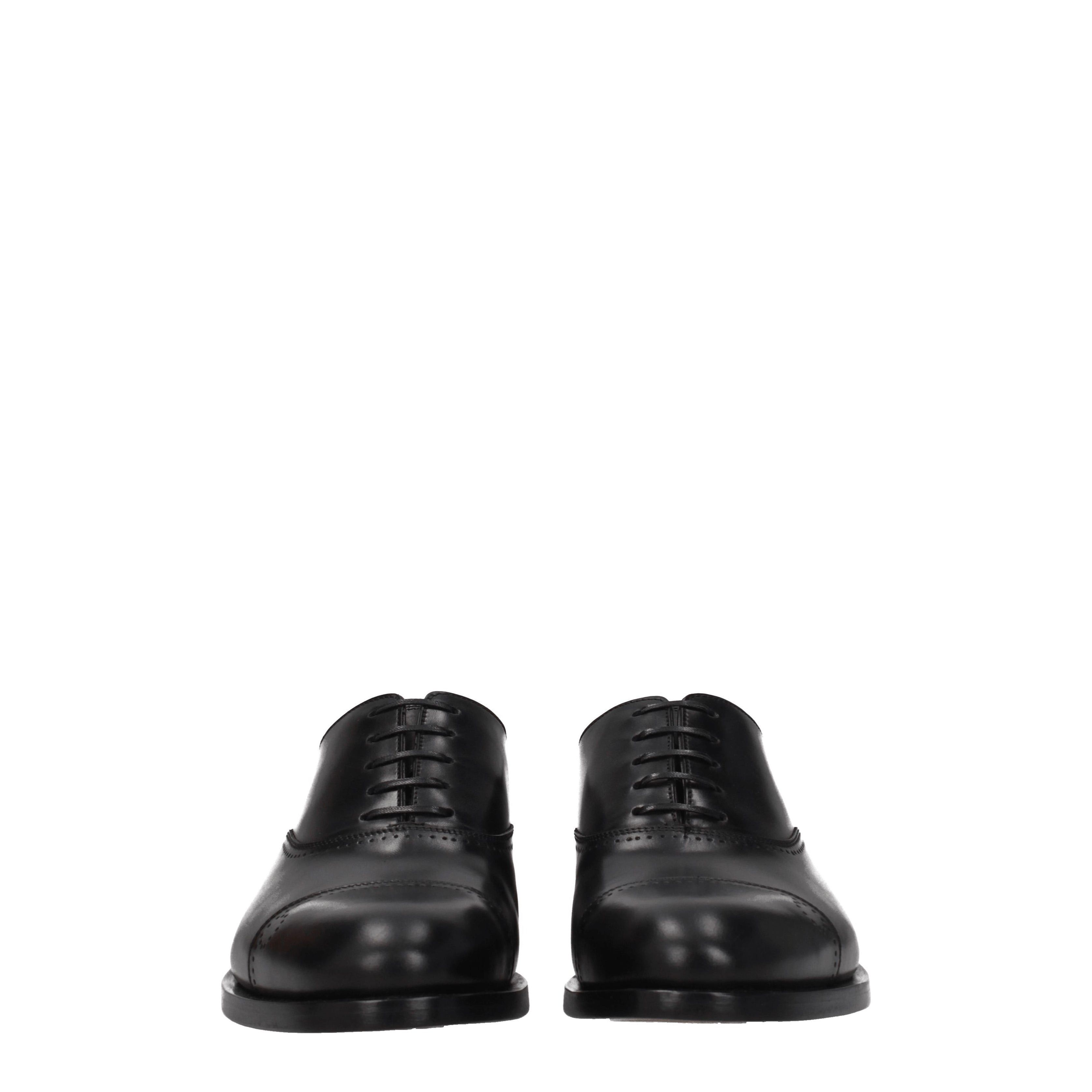 Salvatore Ferragamo Men's Lace ups in Leather Size US 6 / EU 39 - 3 Thumbnail