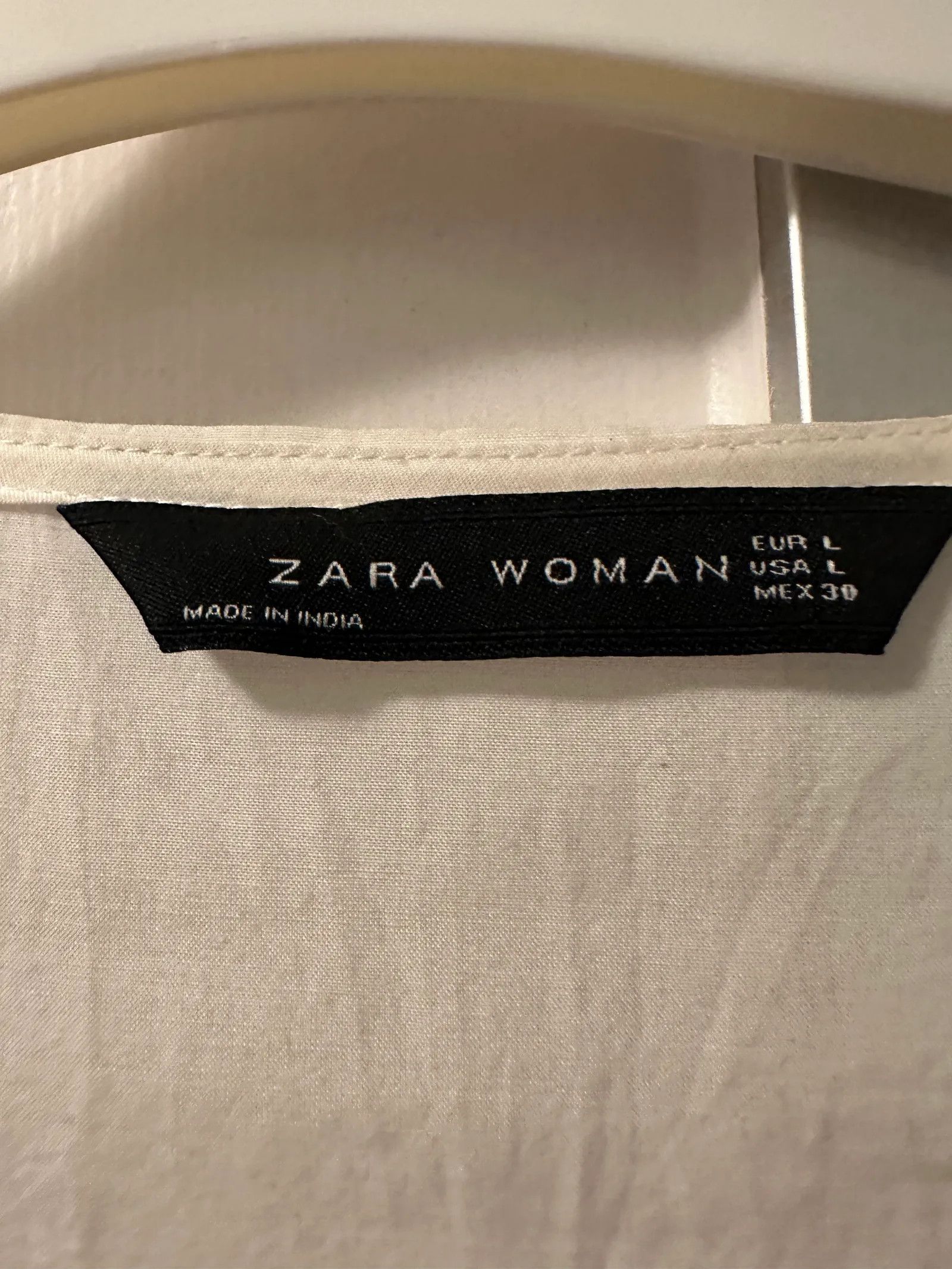 Zara Zara Blouse Size L / US 10 / IT 46 - 2 Thumbnail