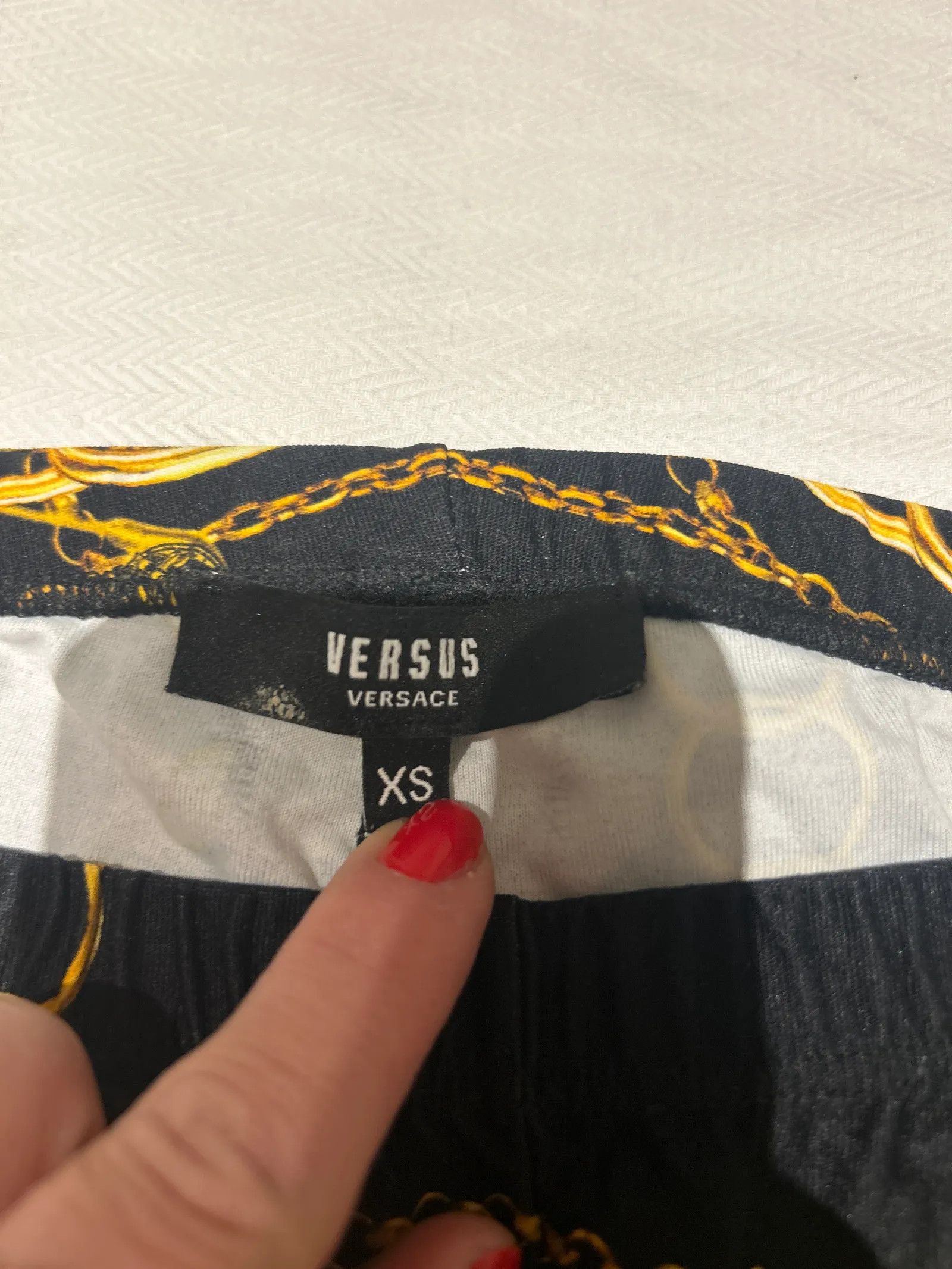 Versace Versace Tights Size 25" / US 0 / IT 36 - 2 Thumbnail