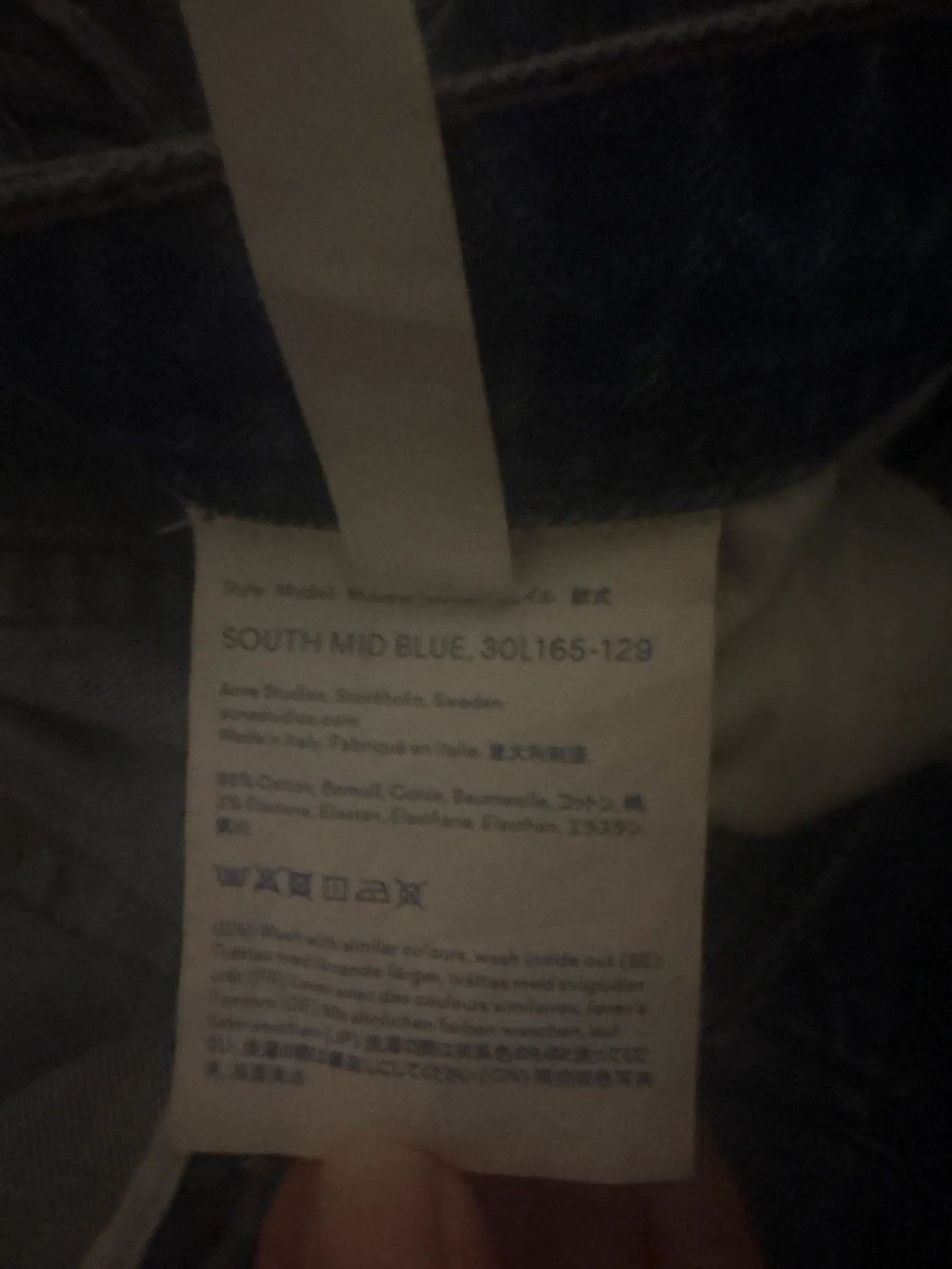 Acne Studios Acne Studios Blå konst South mid blue Jeans Size 27" / US 4 / IT 40 - 3 Thumbnail