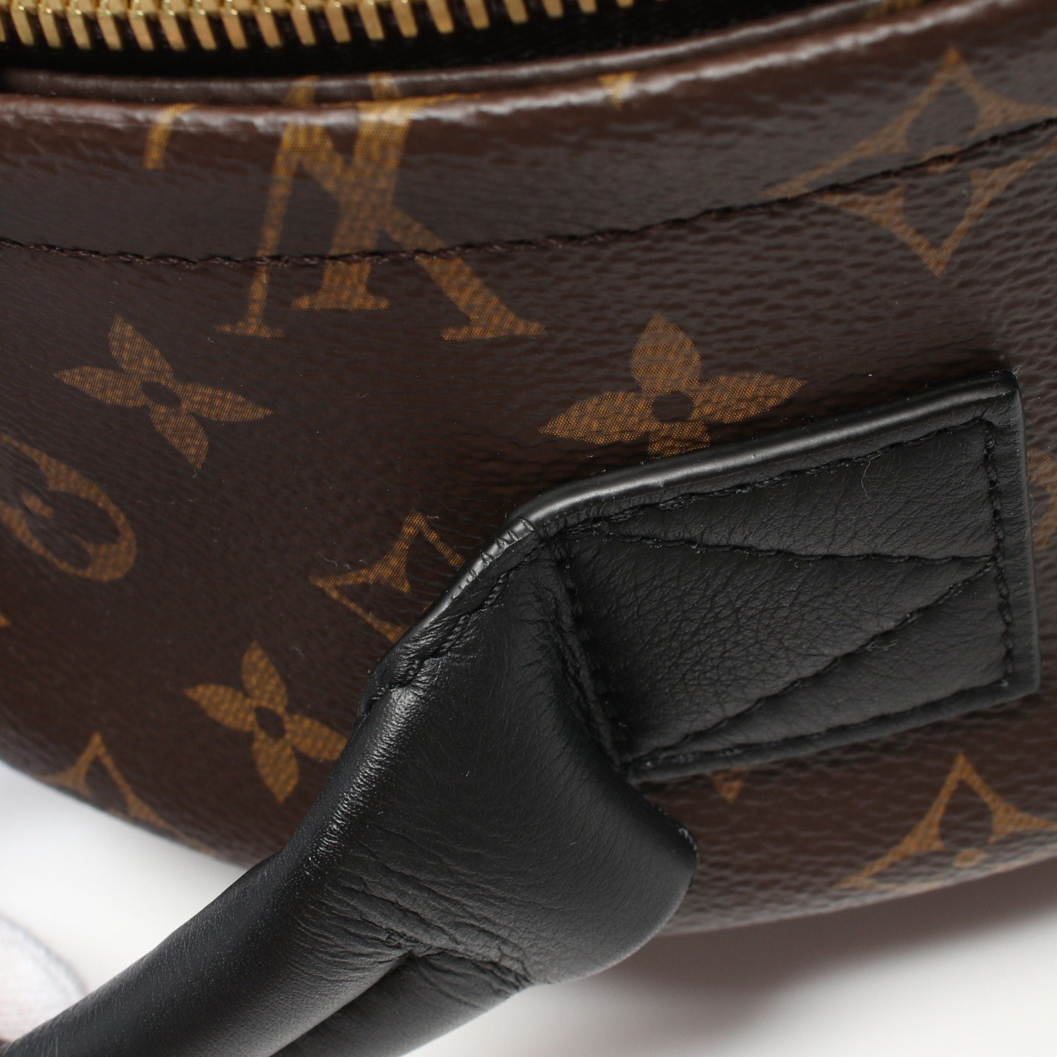 Louis Vuitton Louis Vuitton Palm Springs Backpack Mm Monogram Rucksack Leather Brown Black Size ONE SIZE - 8 Thumbnail