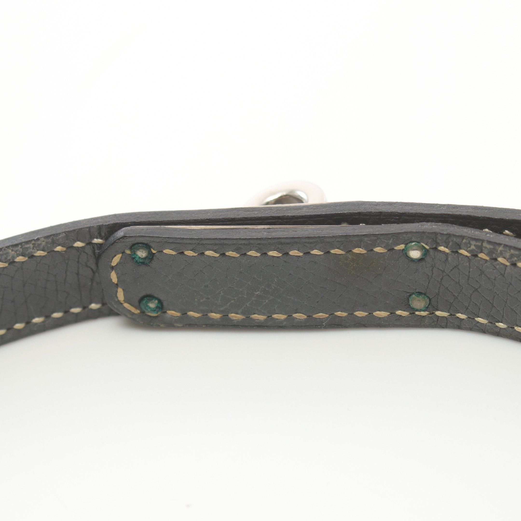 Hermes Hermes Kelly Choker Veau Epsom Dark Gray □F Stamp (Manufactured Around 2002) Size ONE SIZE - 6 Thumbnail